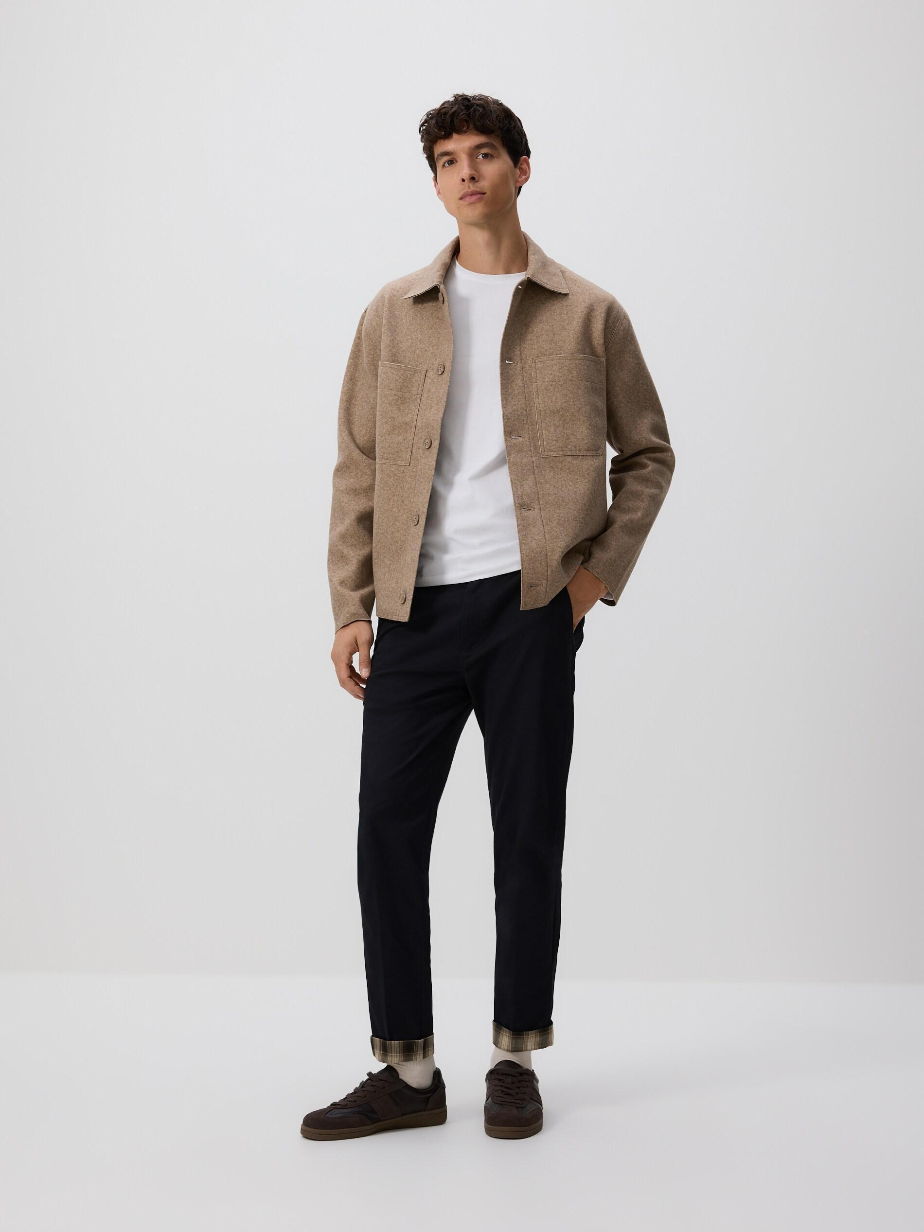 Black Carrot Slim Trousers, Black, medium