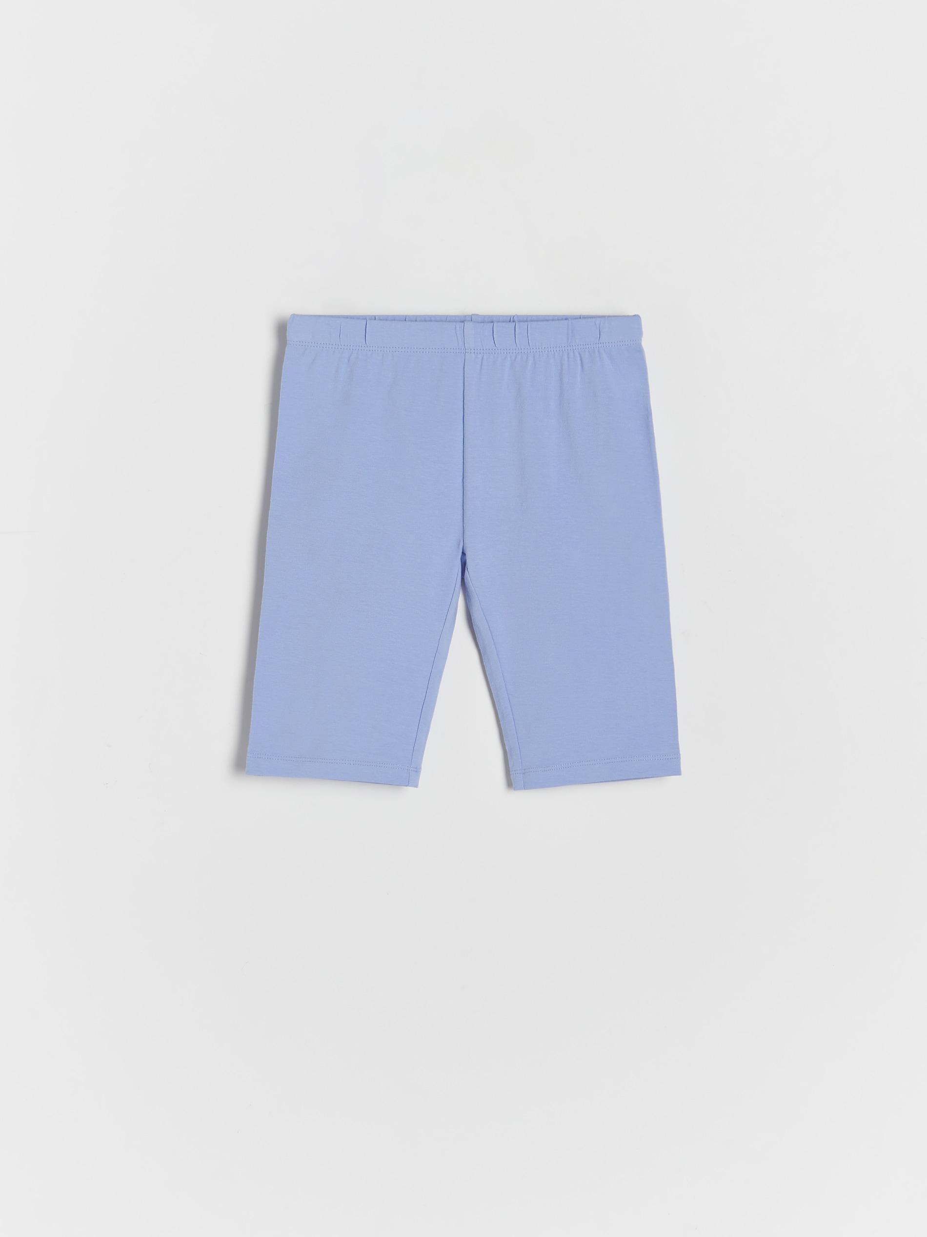 Reserved - Blue Cotton Rich Biker Shorts, Kids Girls