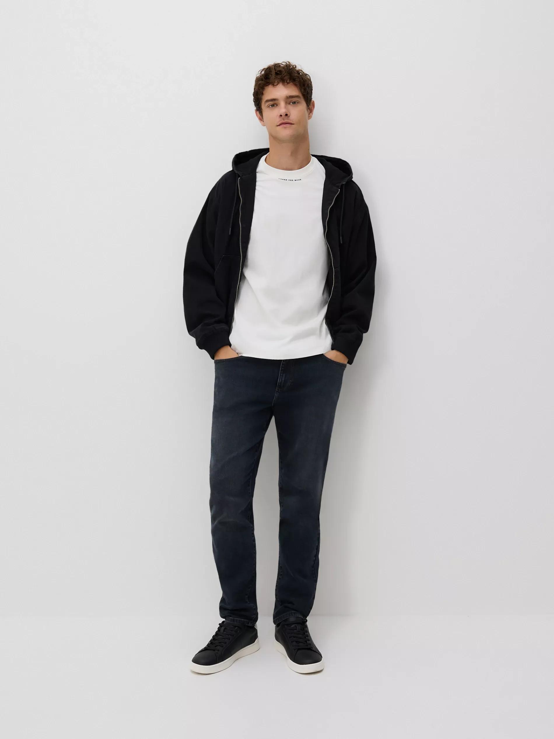 Cream Regular Fit T-Shirt With Back Print, Ivory, large image number 3