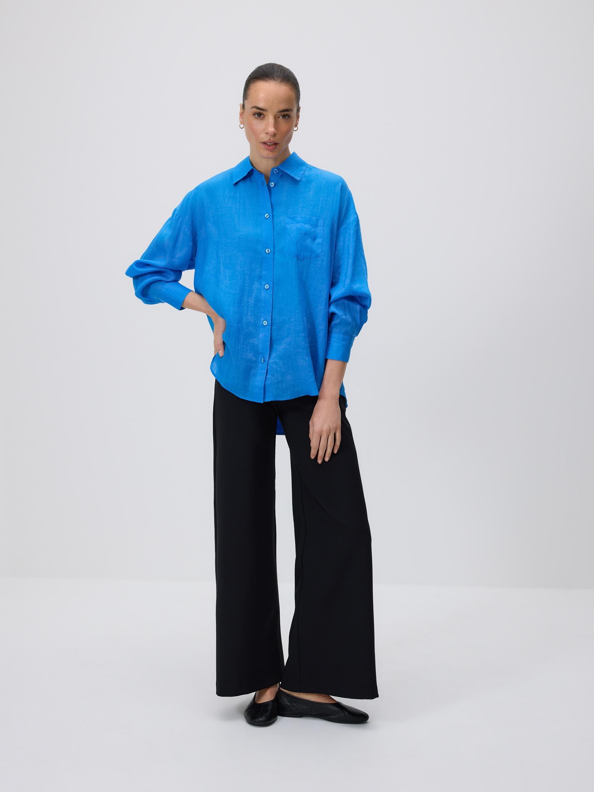 Blue Shirt, 7401_47X, large image number 0