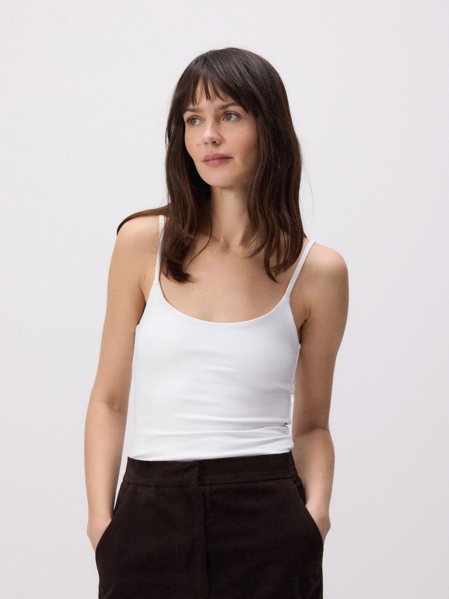White Singlet, , large image number 0