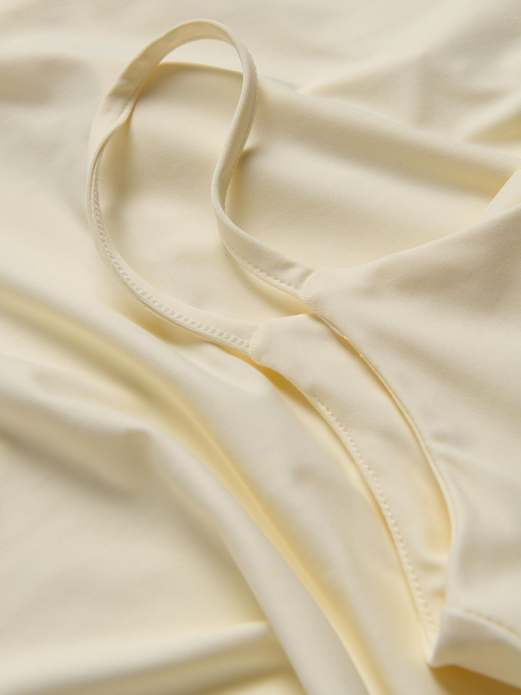 CREAM Plain spaghetti strap top, , large image number 5