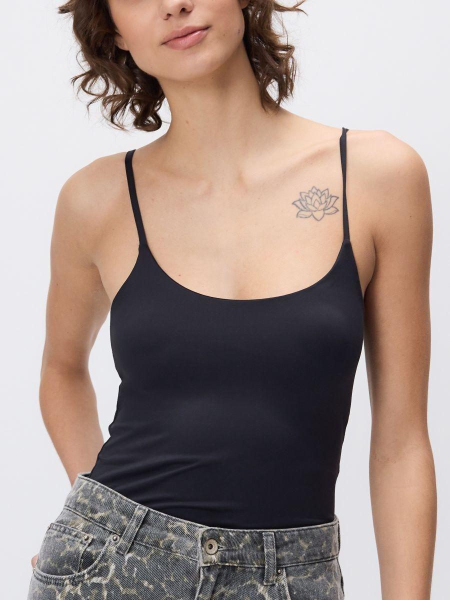 Black Singlet, Black, large image number 0