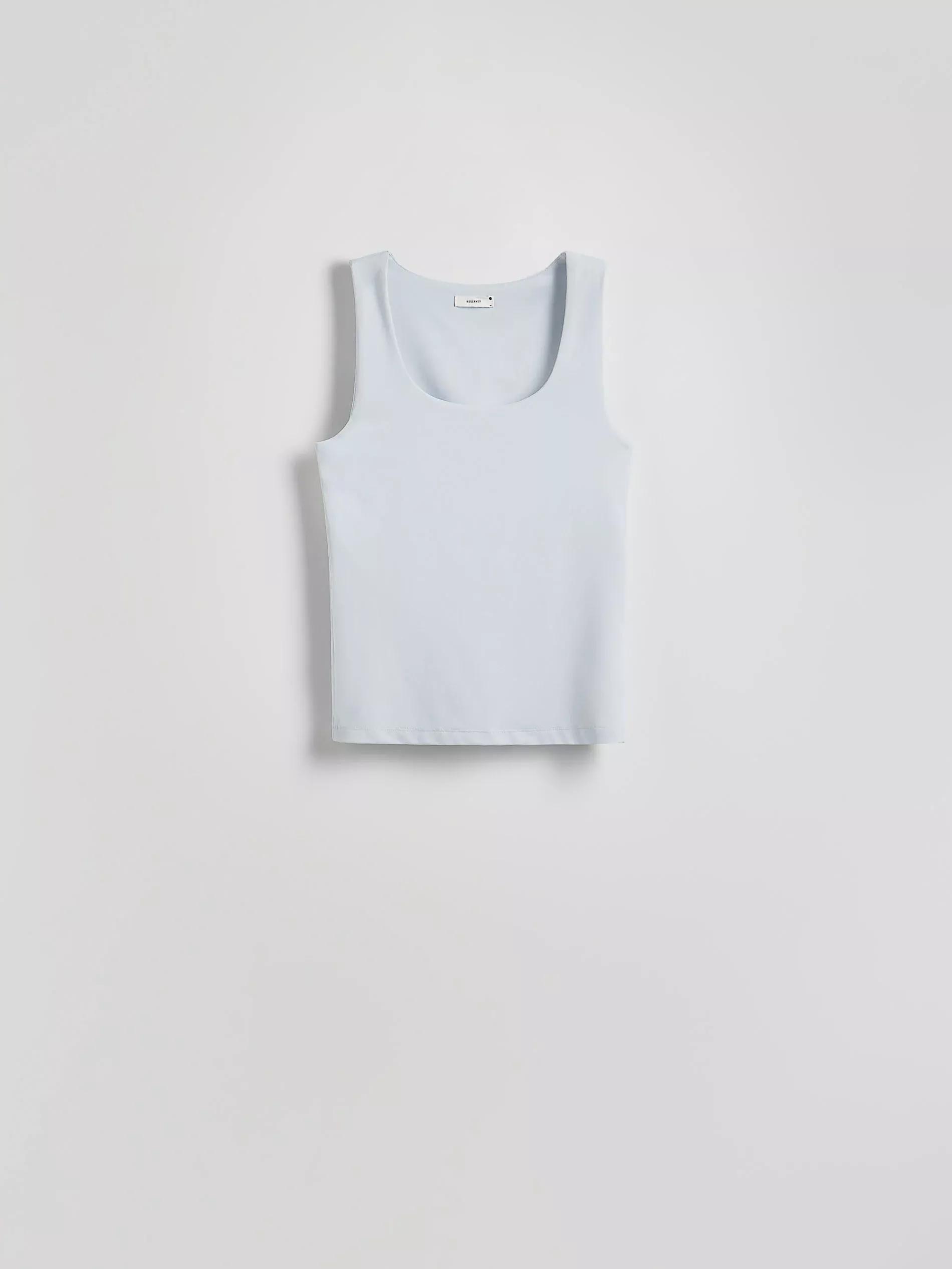 Blue Plain Top, , large image number 4