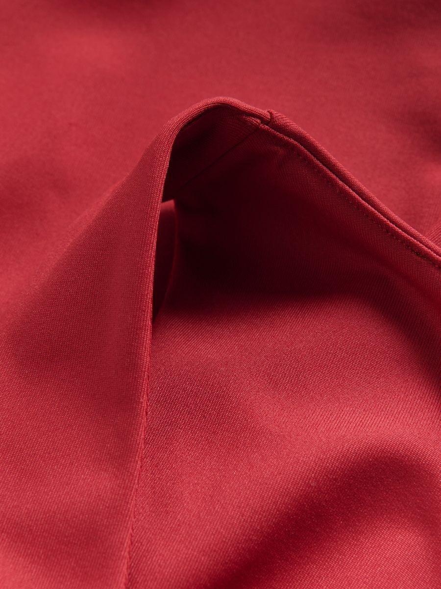 Red Plain Top, Red, medium