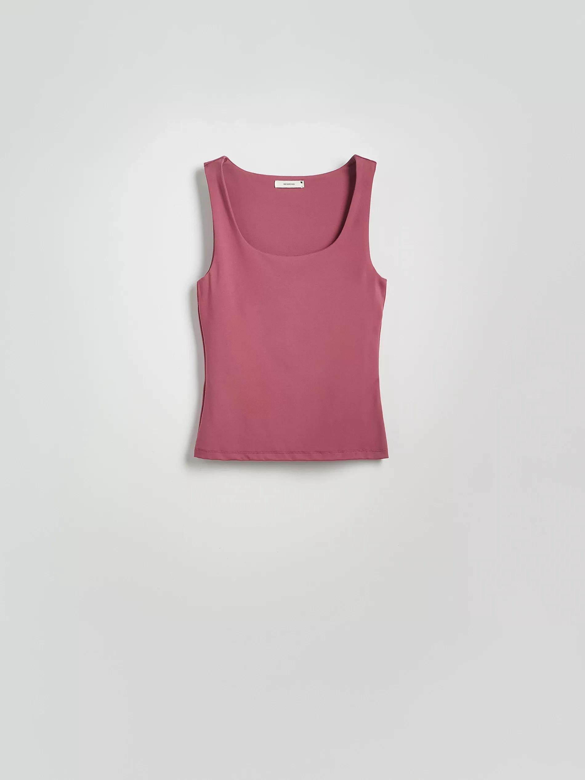Maroon Plain Top, , large image number 0