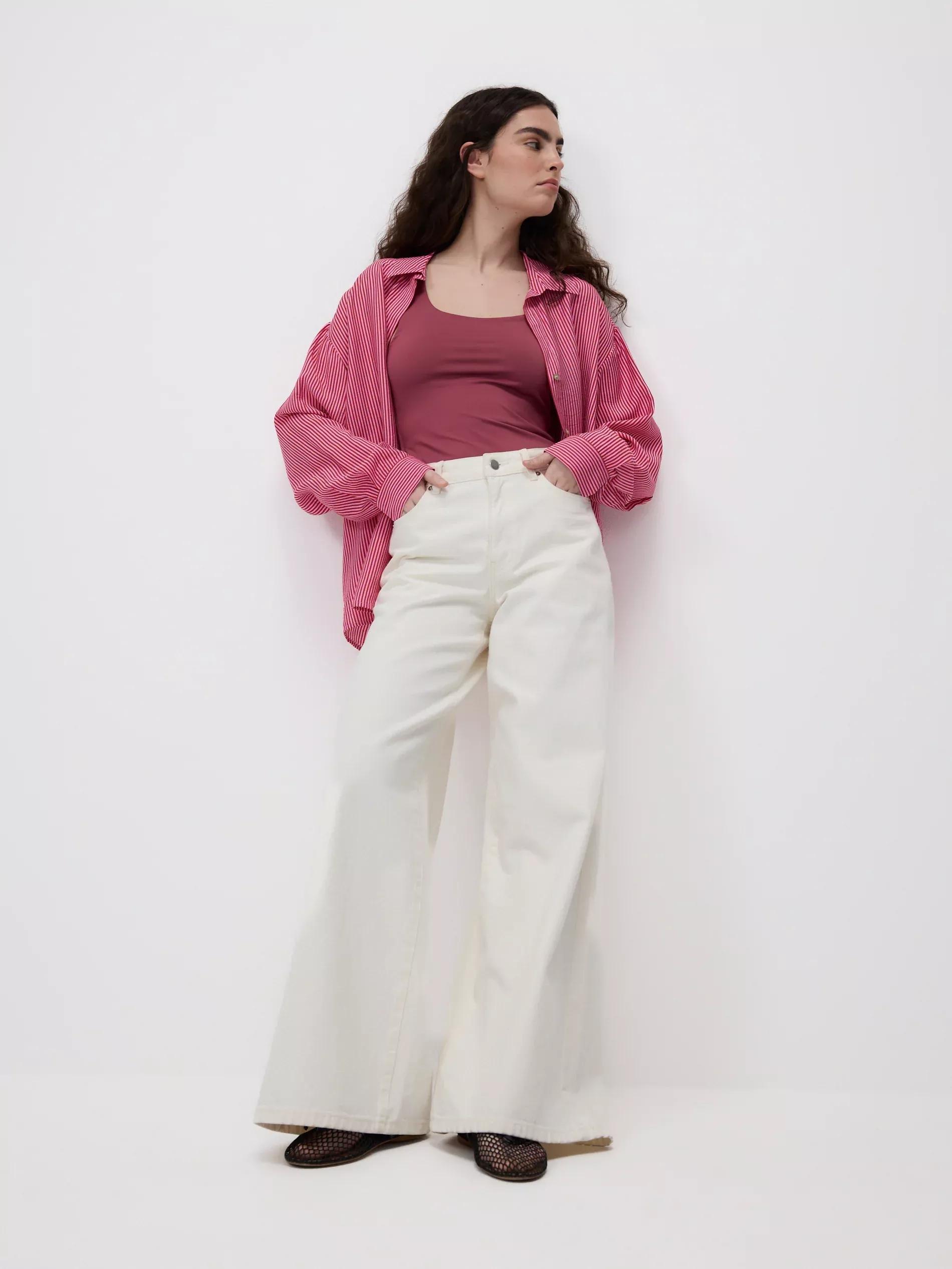 Maroon Plain Top, , large image number 2