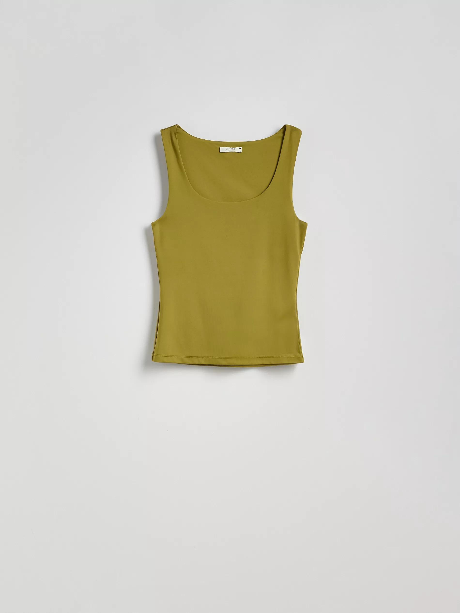 Green Plain Top, , large image number 4
