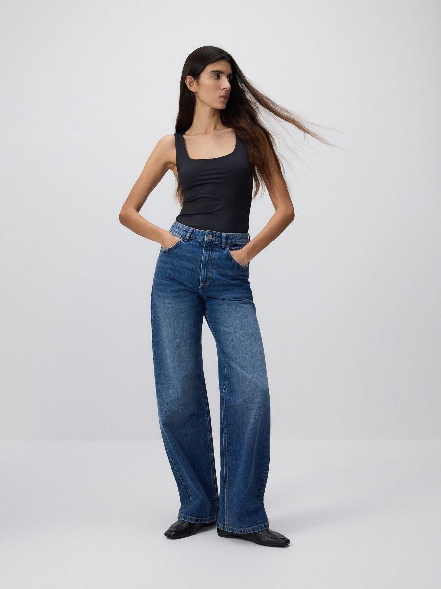 Black Plain Top, , large image number 1