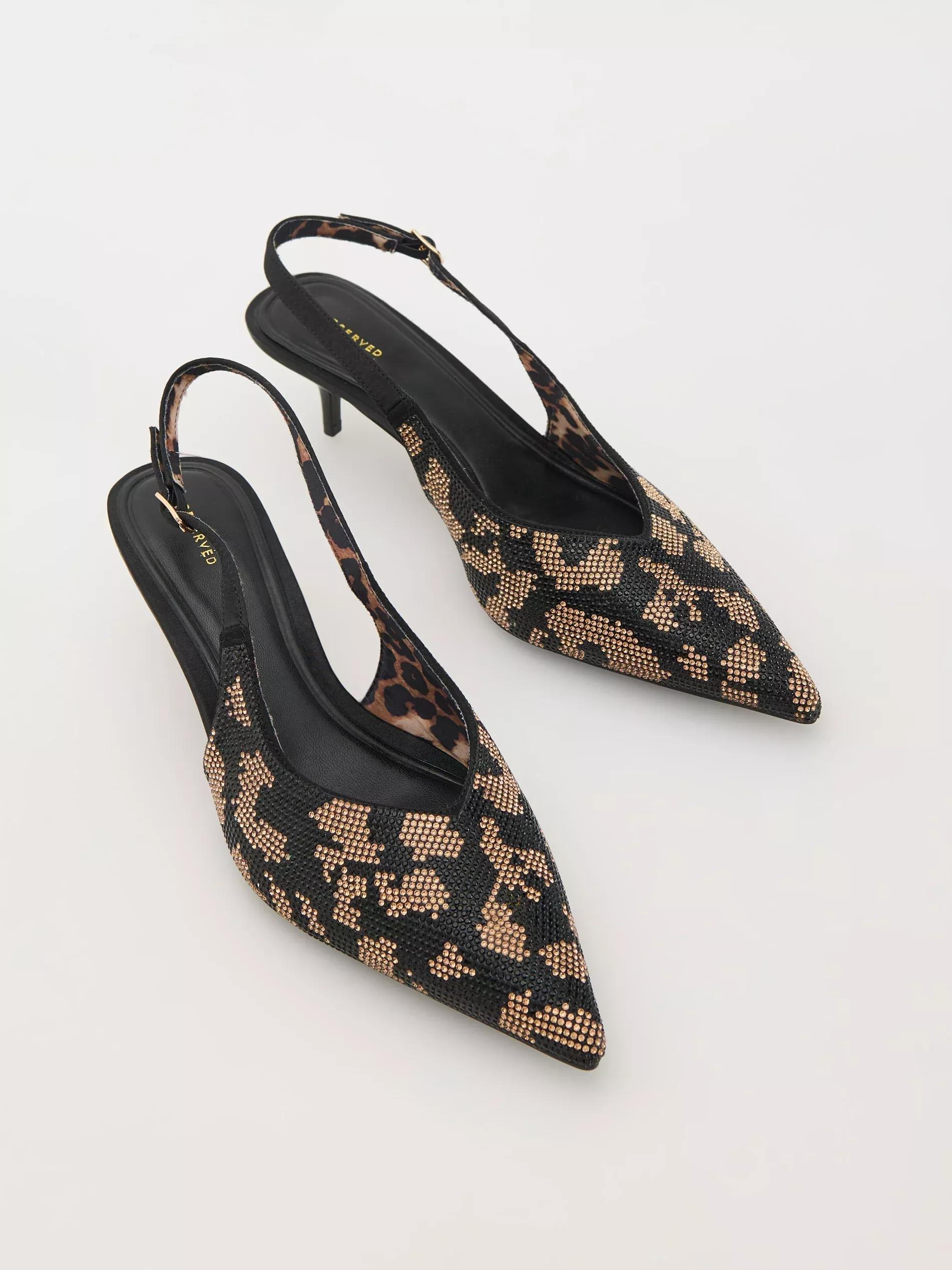 Multicolour Patterned Pumps, , large image number 2