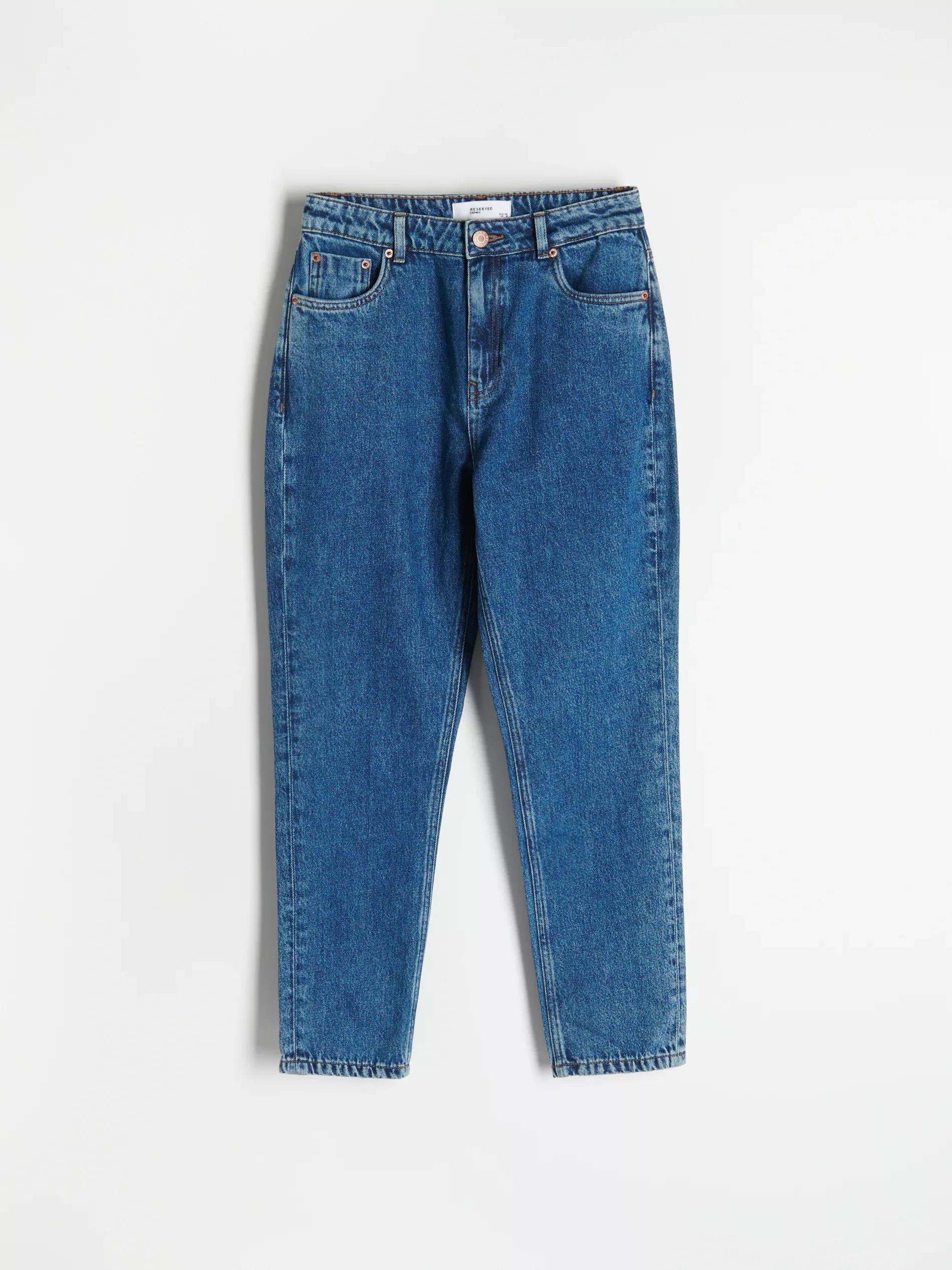 Navy Mom Jeans, Women, , large image number 4