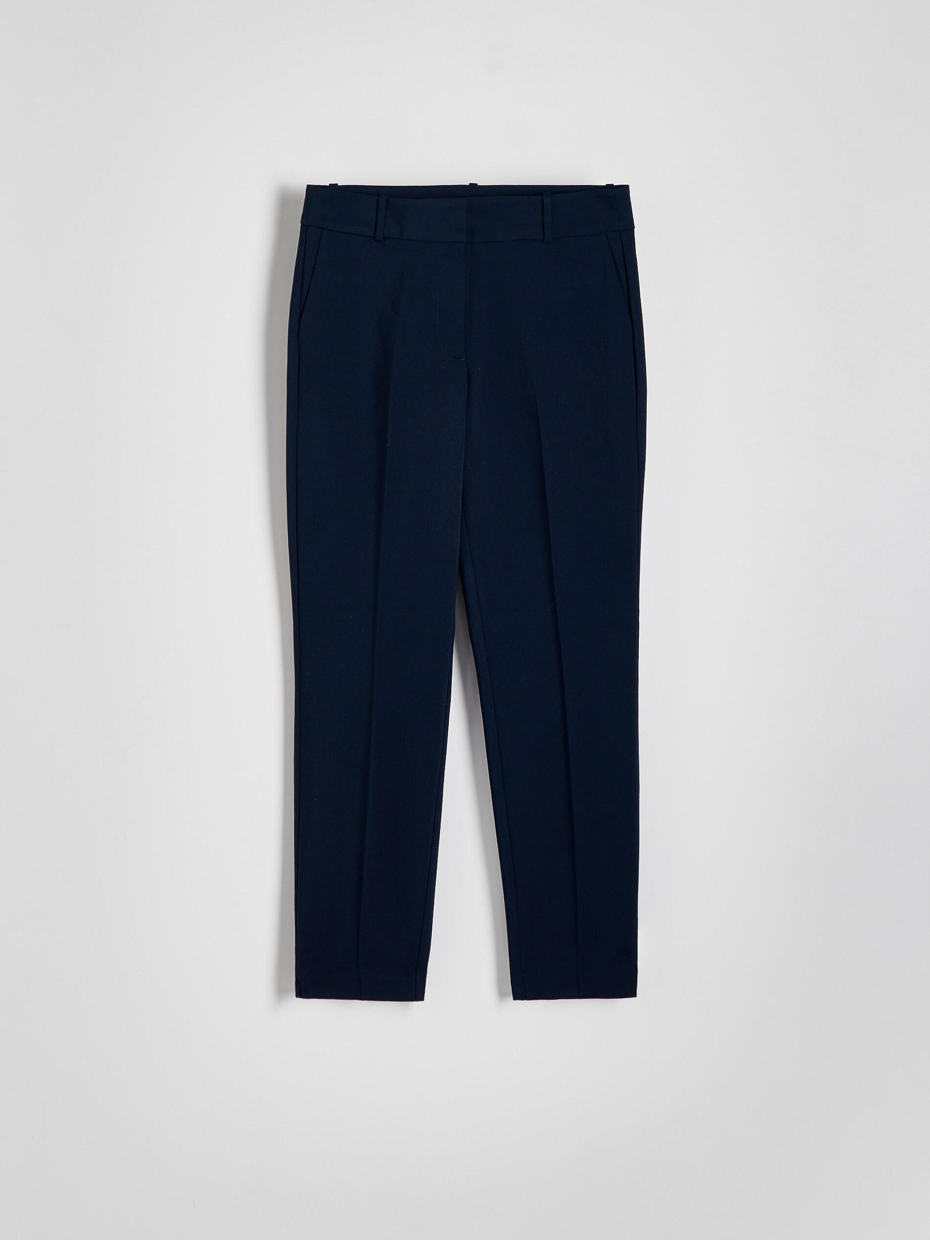 Navy Cigarette Trousers, , large image number 9