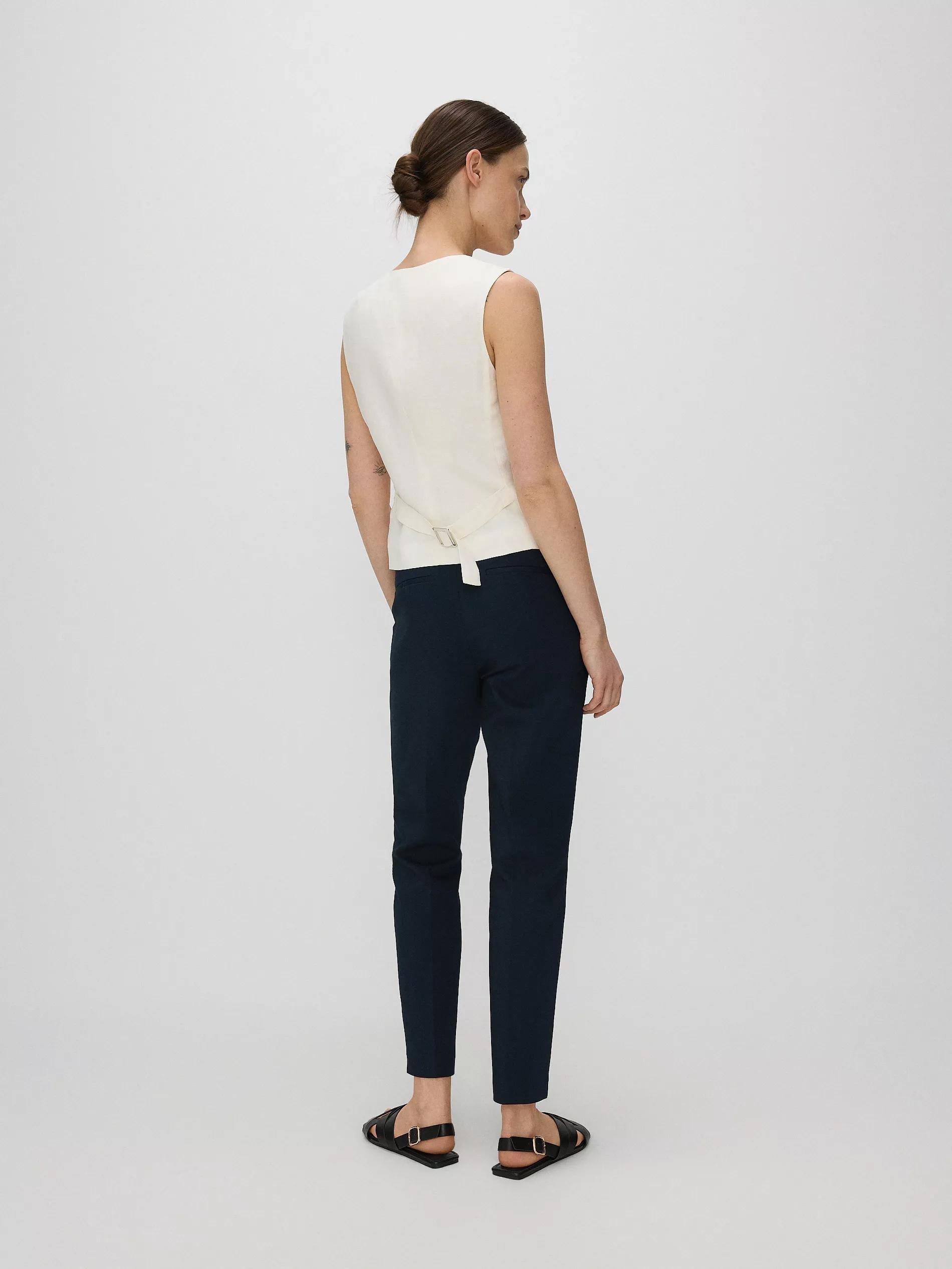 Navy Cigarette Trousers, , large image number 11