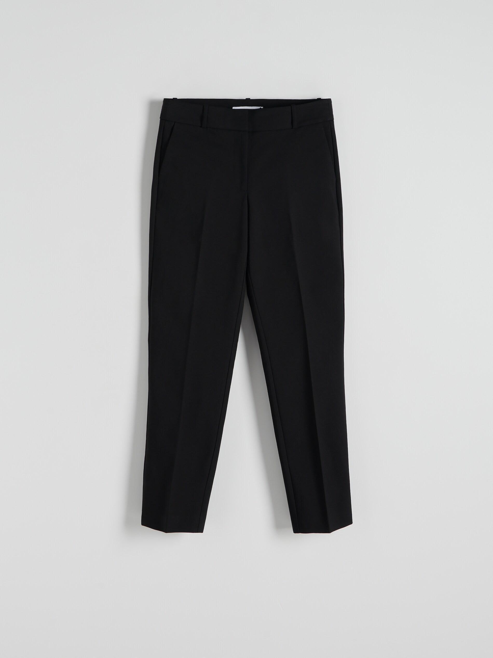 Black Cigarette Trousers, , large image number 4