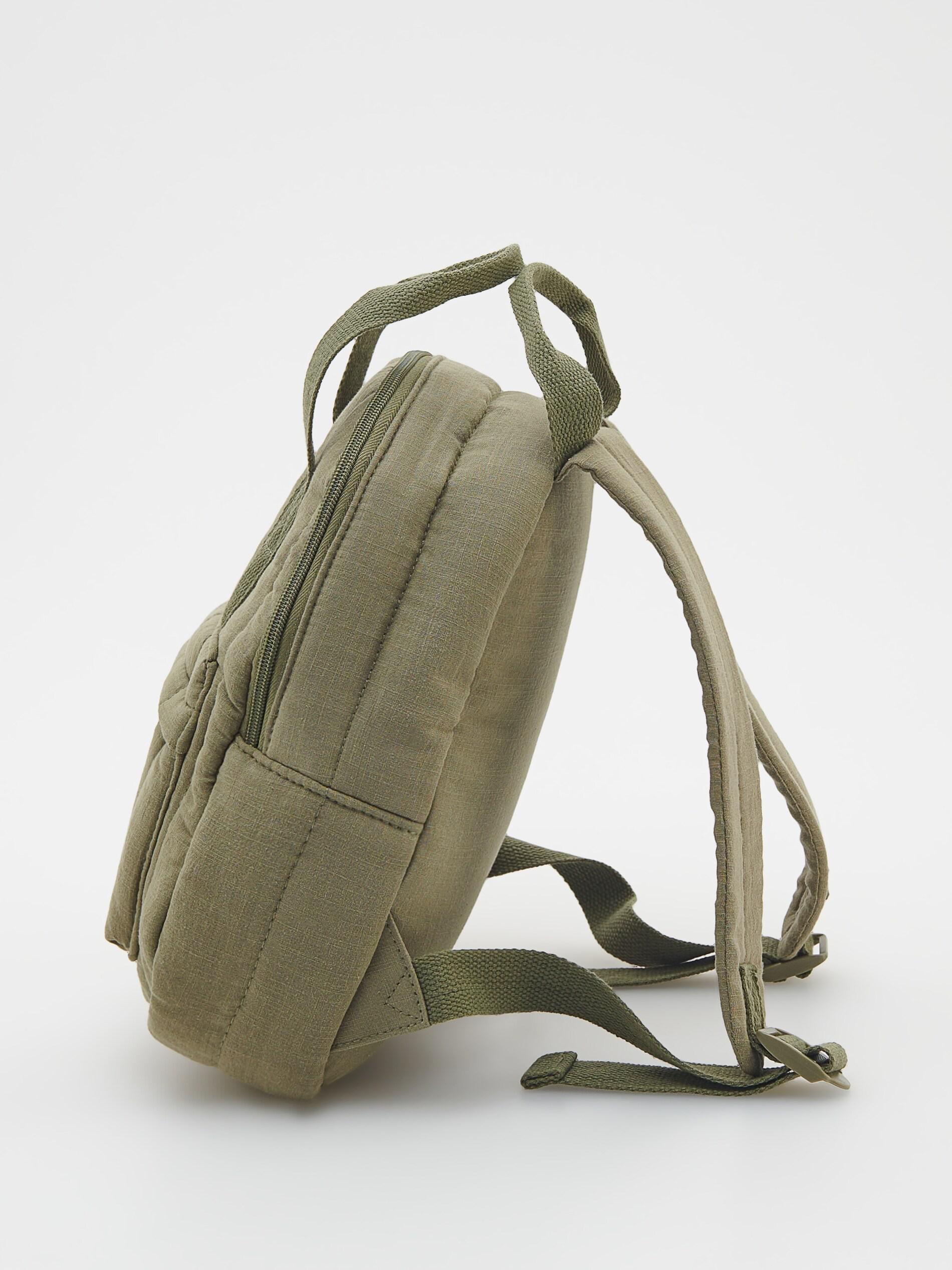 Green Embroidery Backpack, , large image number 1