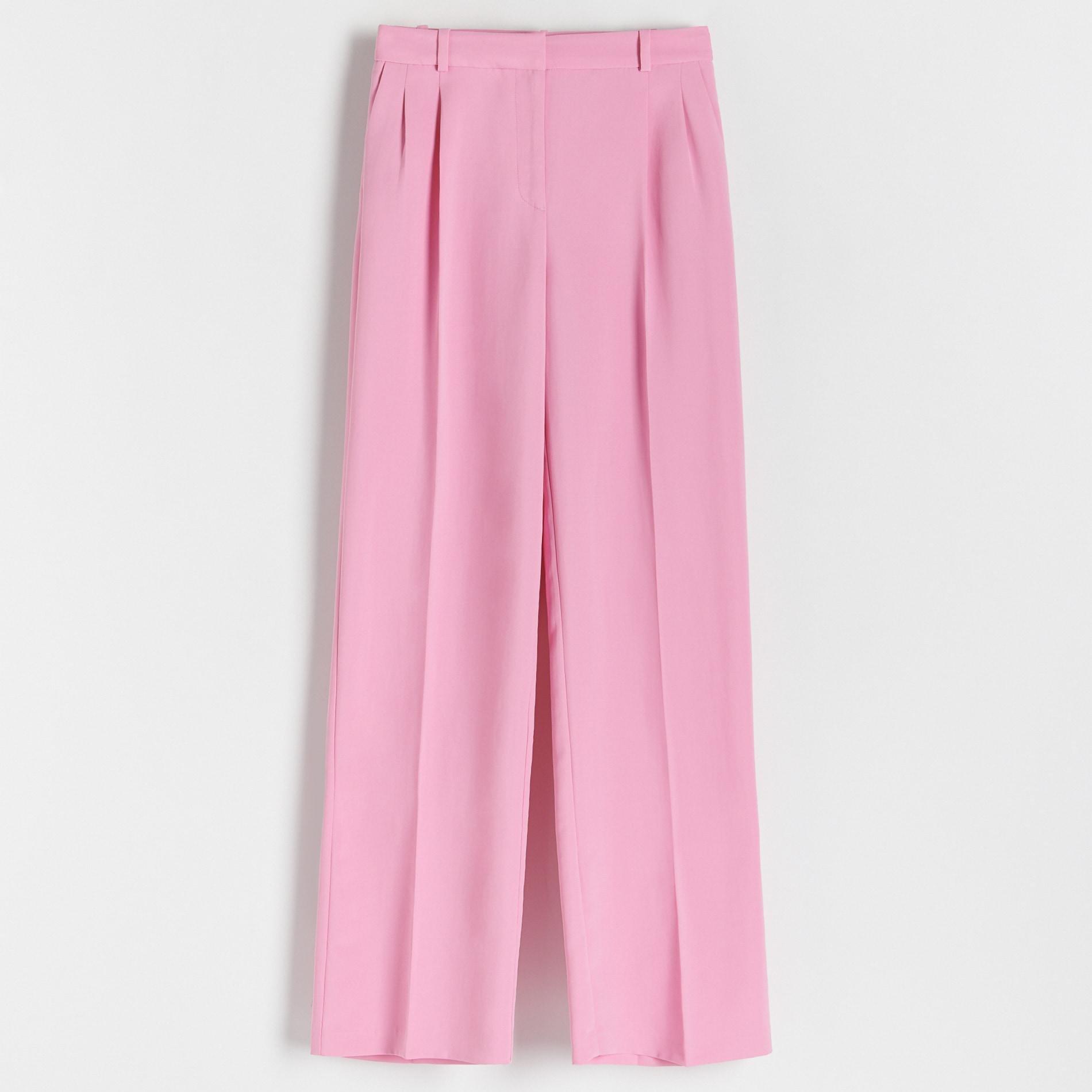 Pink Pressed Crease Trousers, , large image number 2