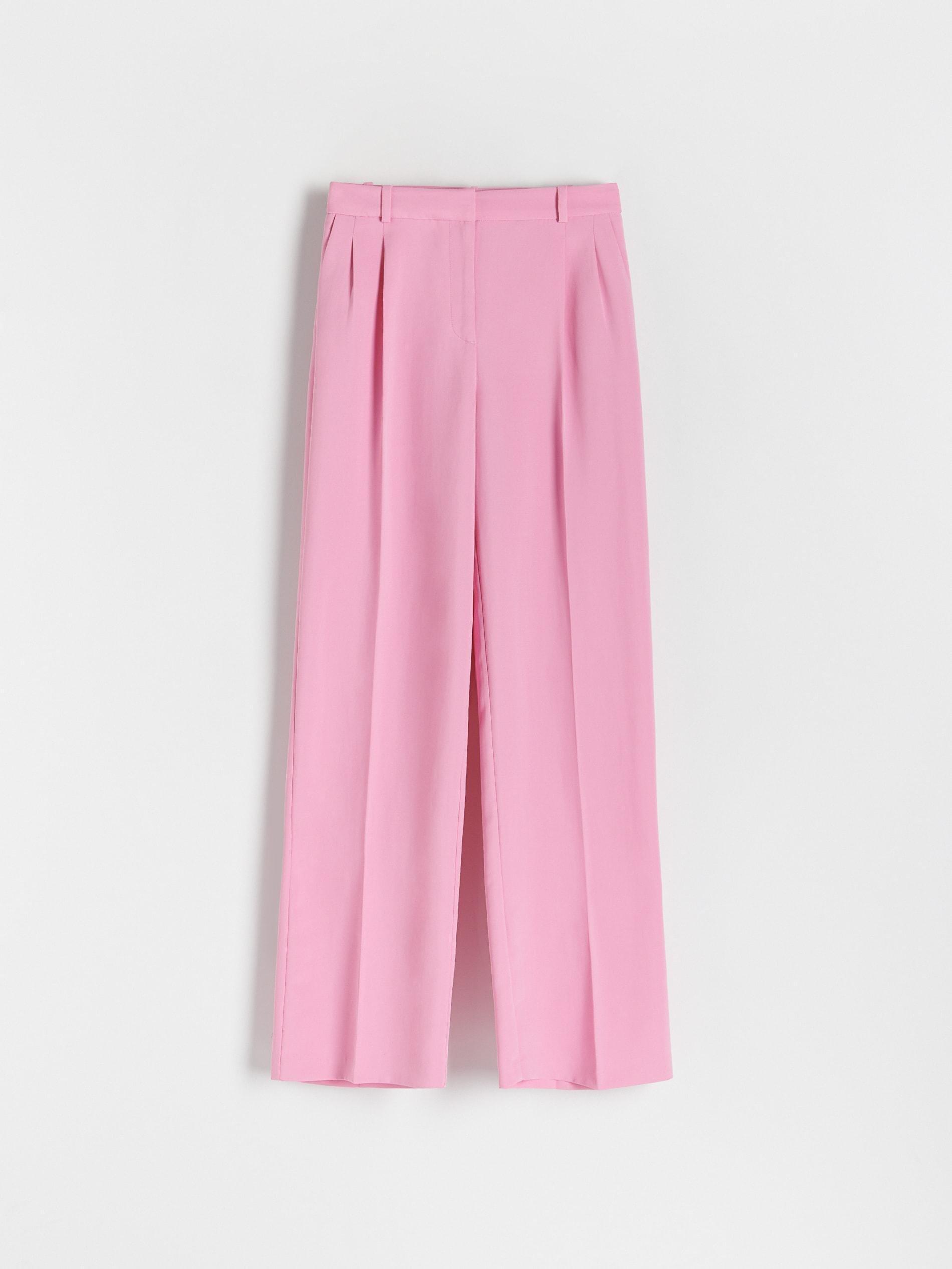 Pink Pressed Crease Trousers, , large image number 3