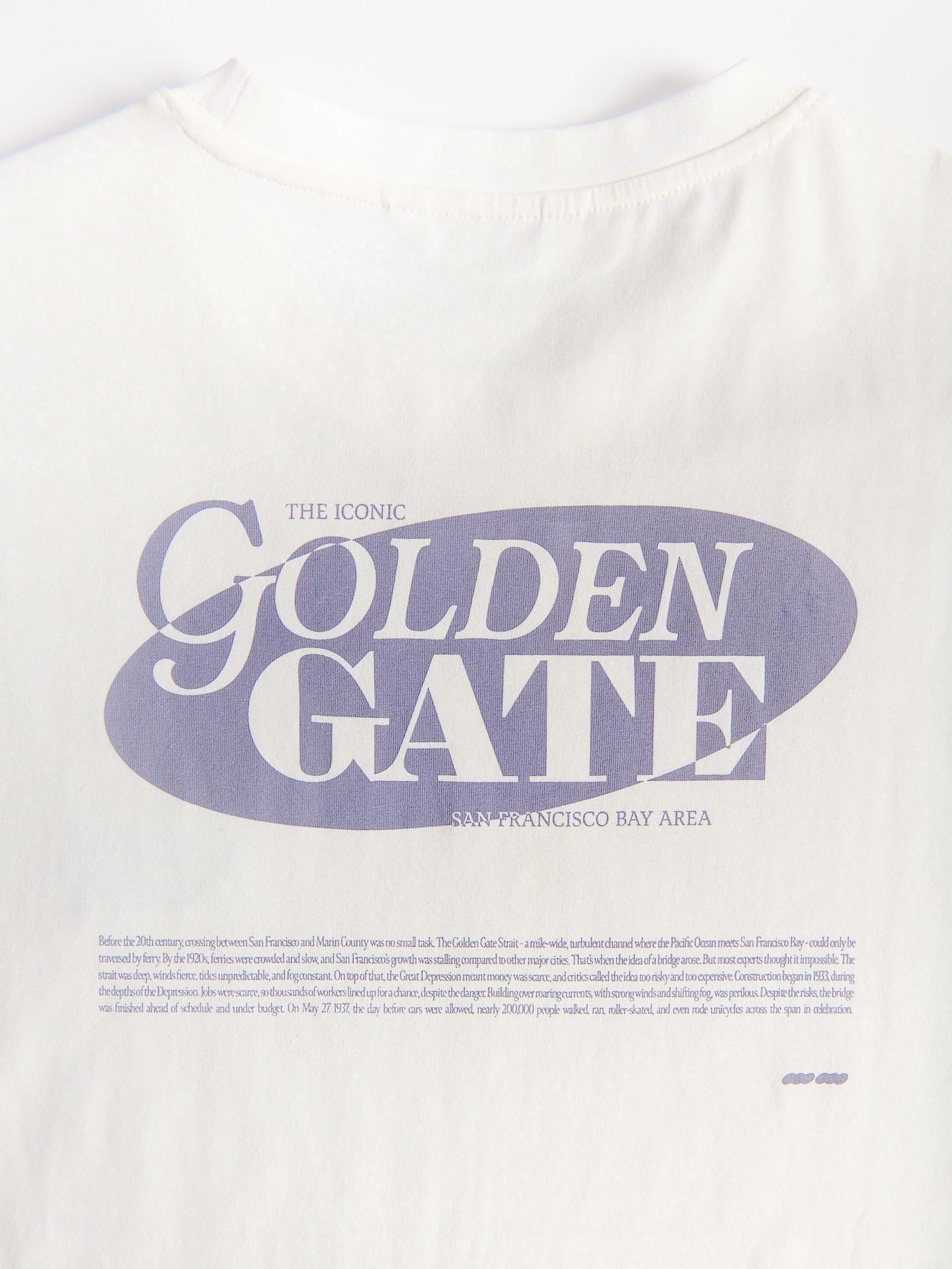 Cream Regular Fit Printed T-Shirt, Ivory, large image number 5