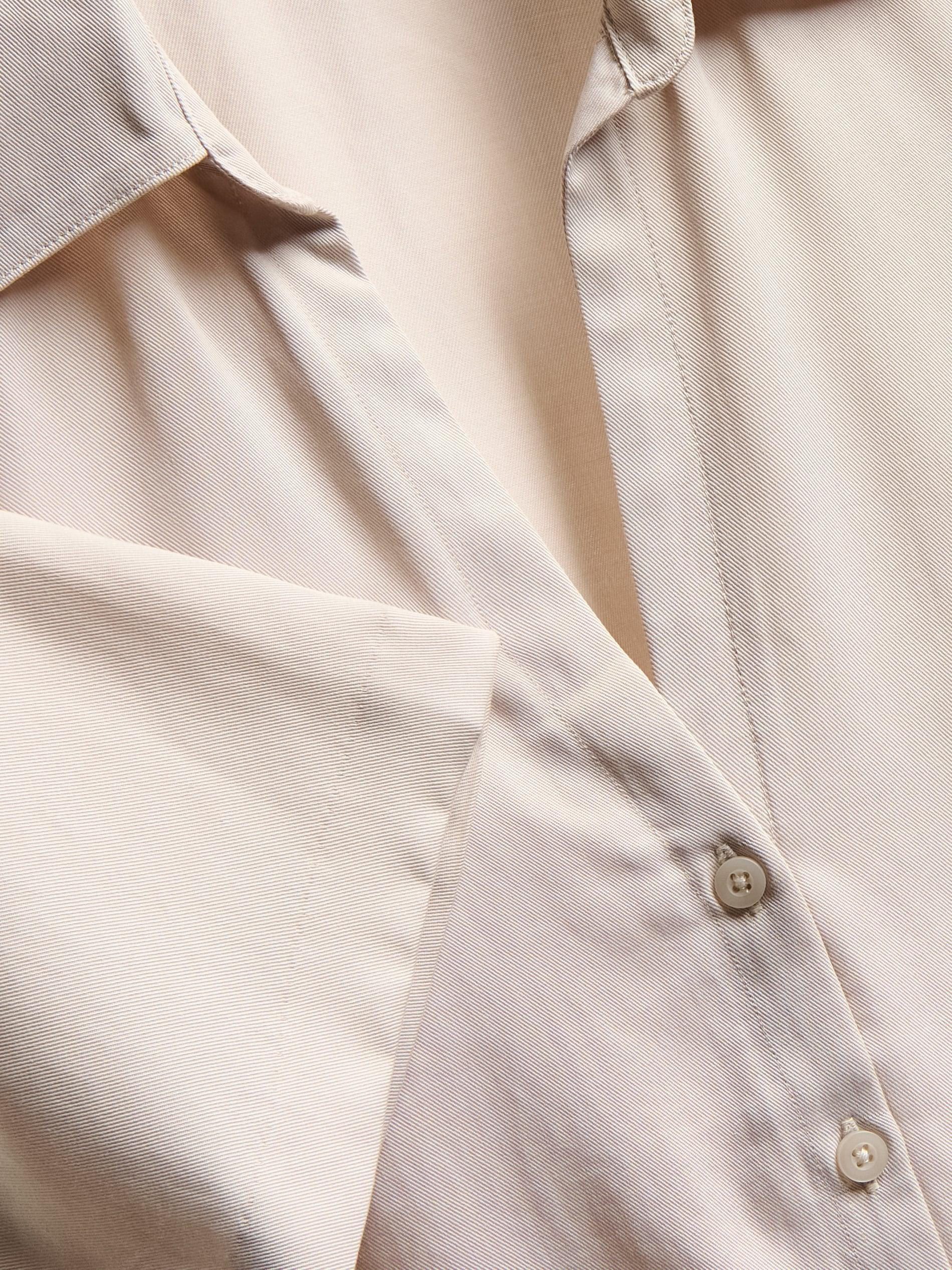 Beige Lyocell Shirt, Beige, large image number 4