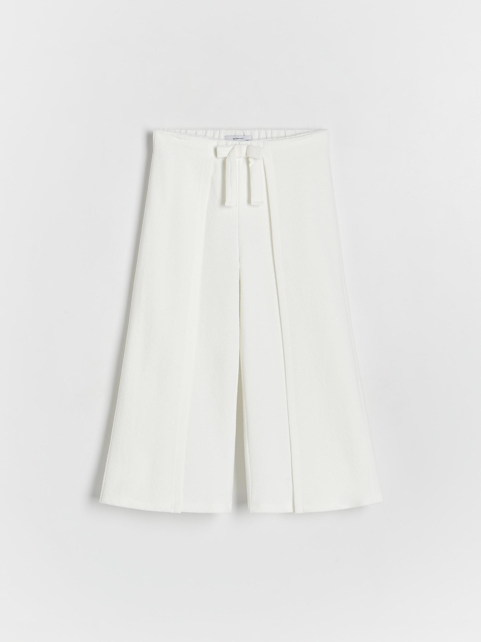 White Culotte Trousers, Kids Girls, , large image number 2