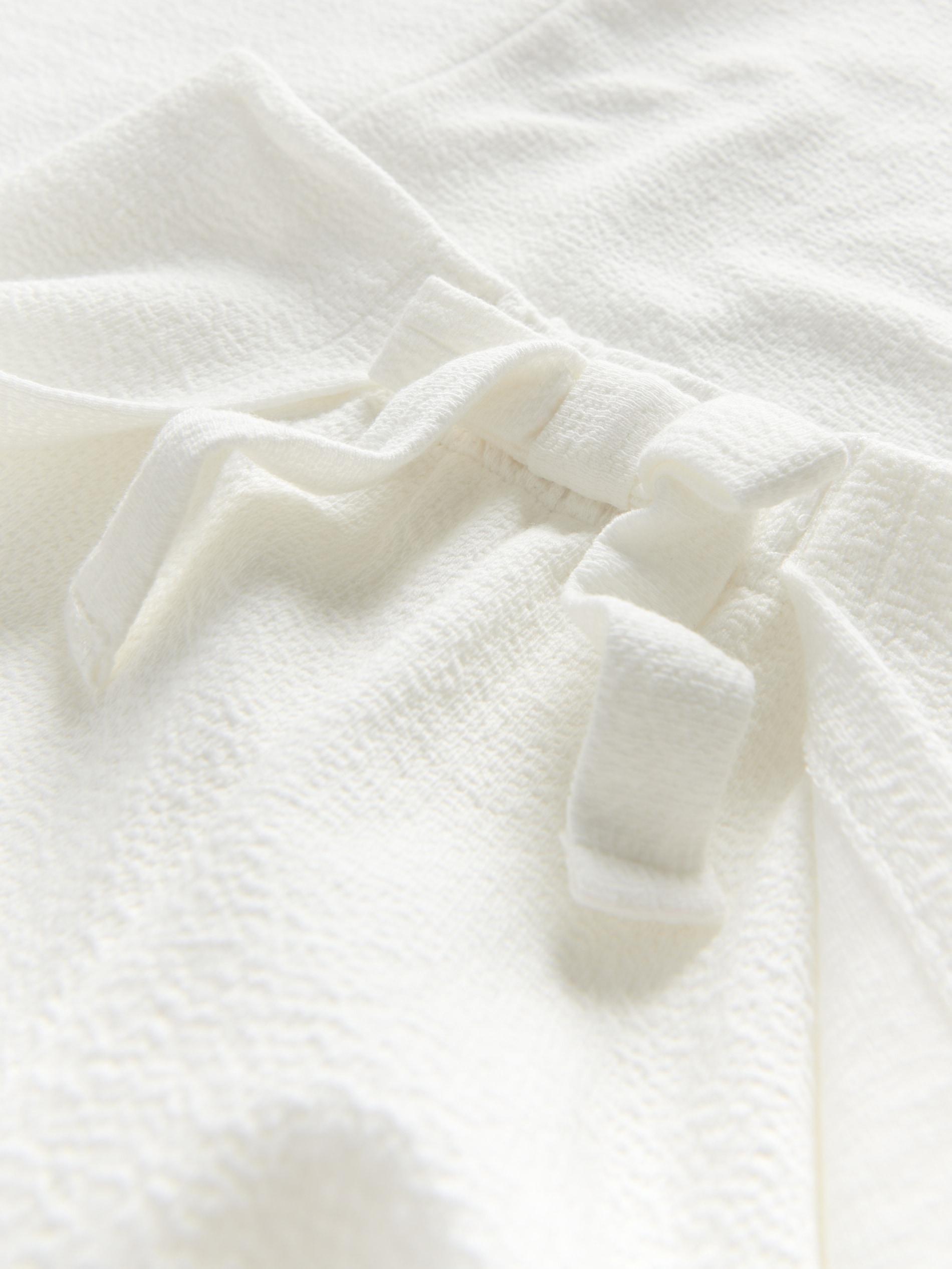 White Culotte Trousers, Kids Girls, , large image number 4