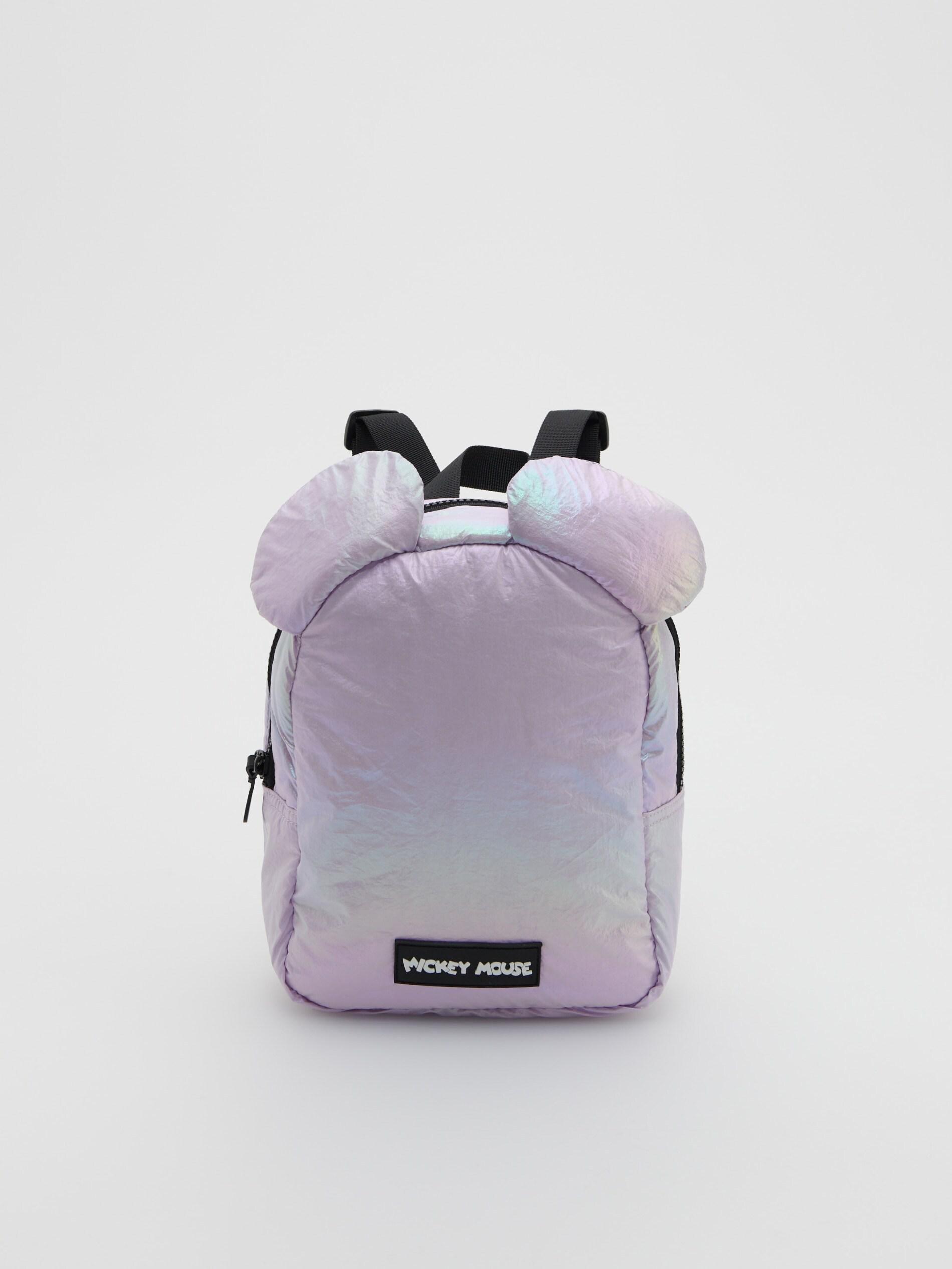 Violet Mickey Mouse Backpack, Kids Girl, , large image number 4