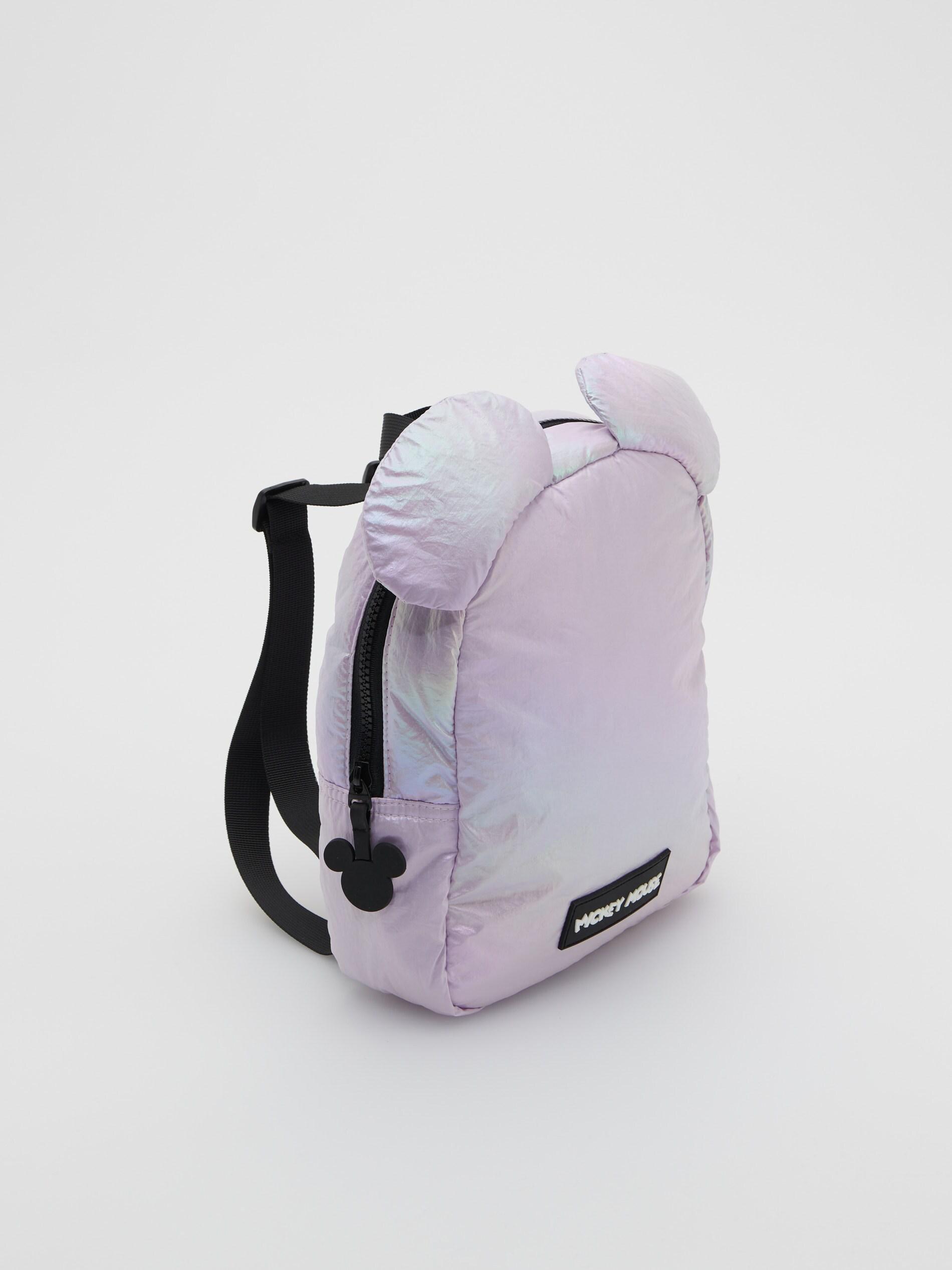 Violet Mickey Mouse Backpack, Kids Girl, , large image number 5