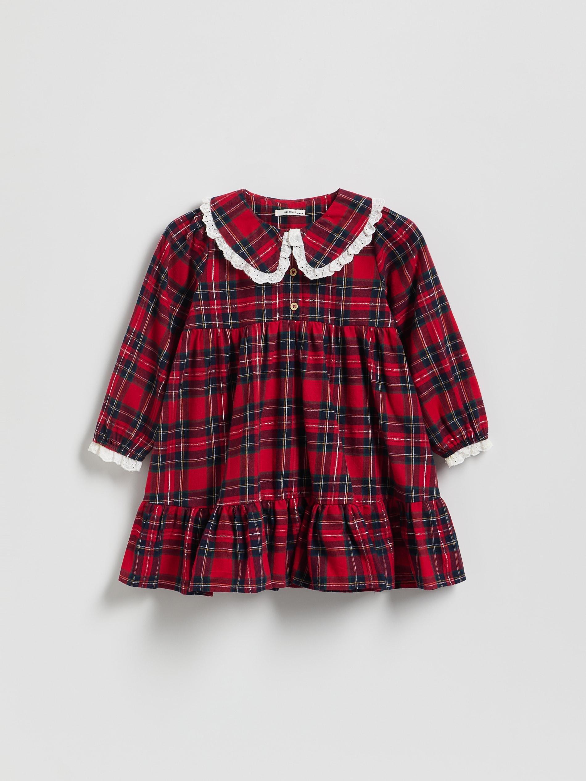 Multicolour Check Dress, Multicolor, large image number 0