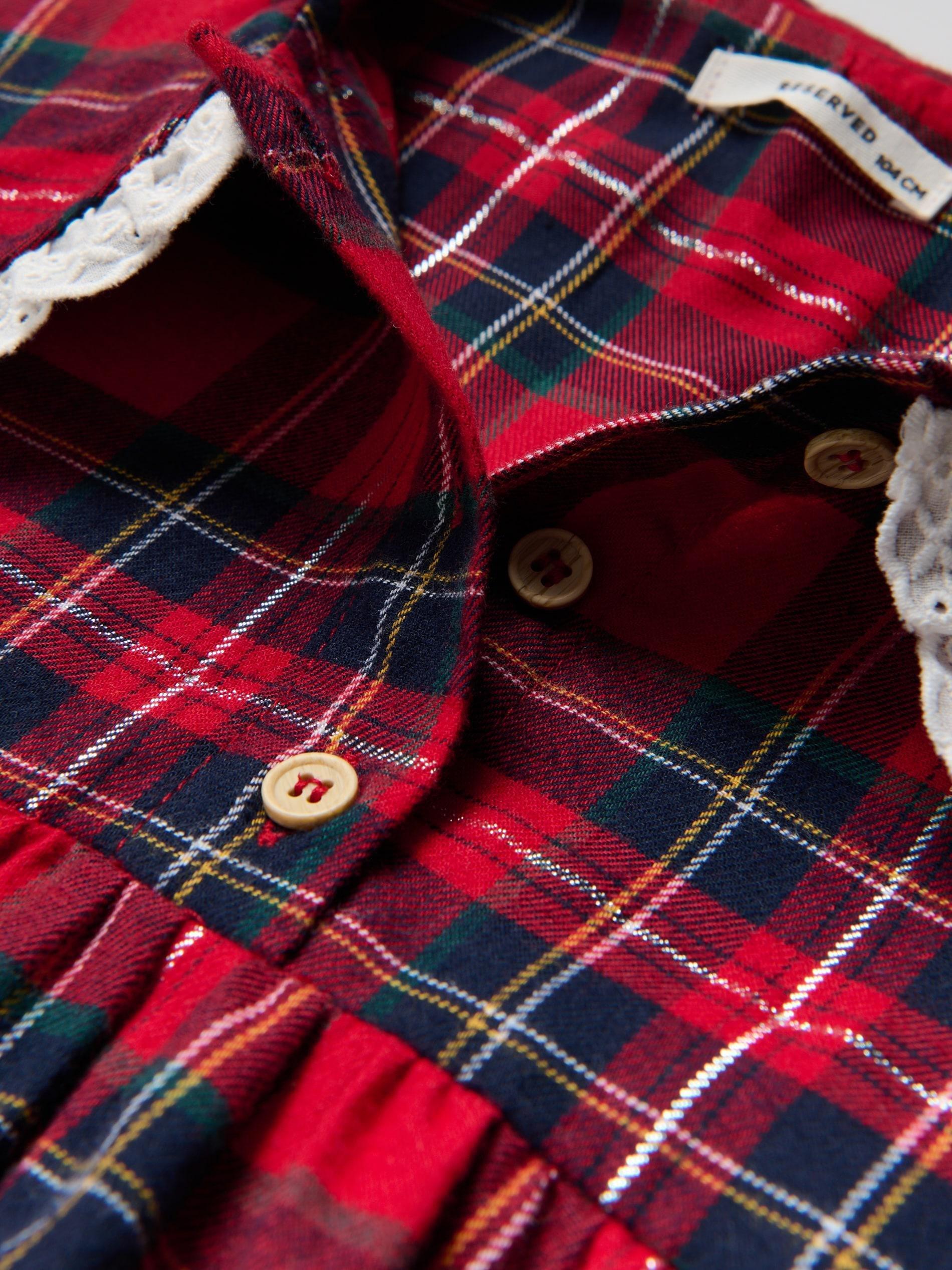 Multicolour Check Dress, Multicolor, medium