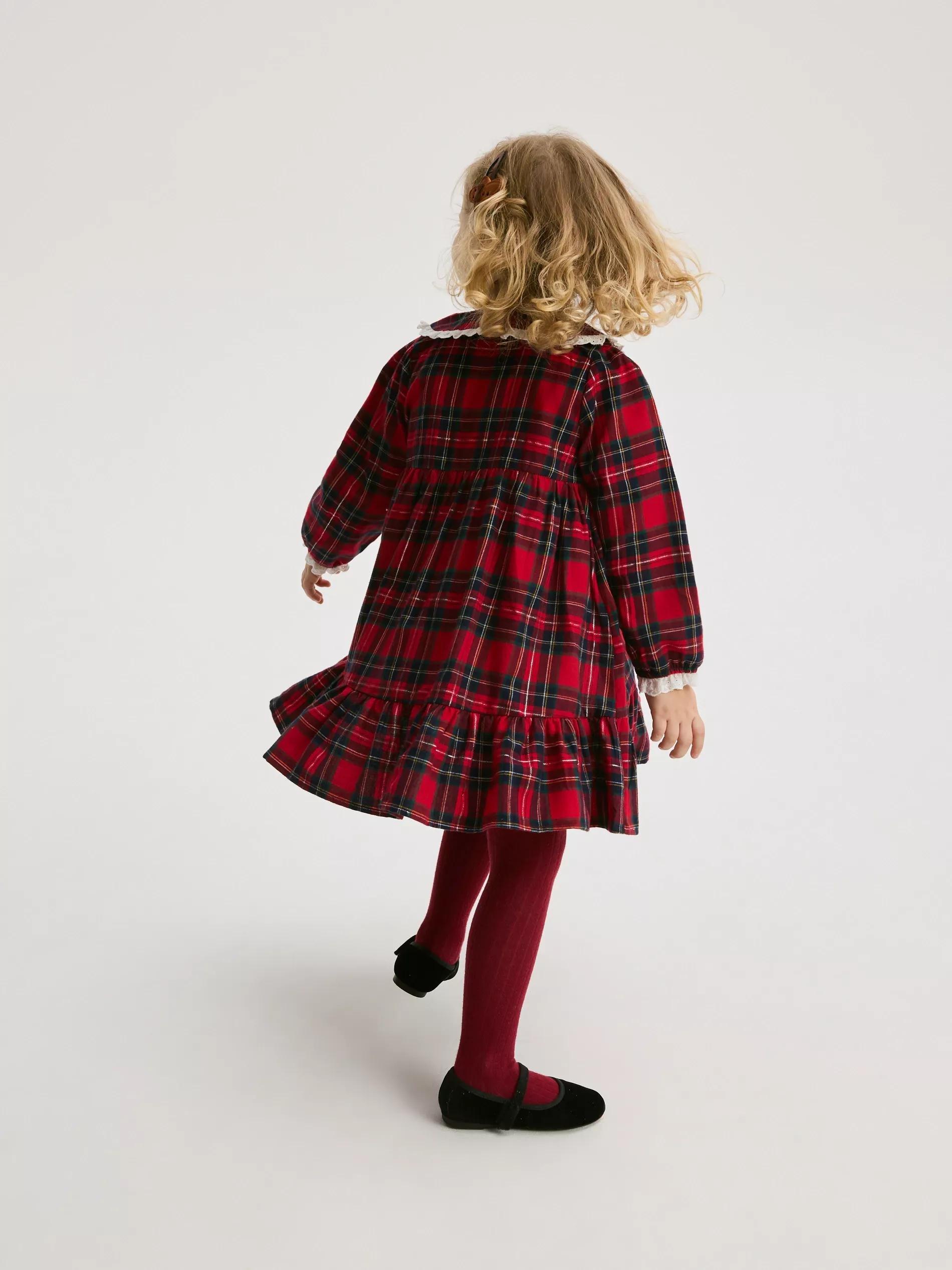 Multicolour Check Dress, Multicolor, large image number 3