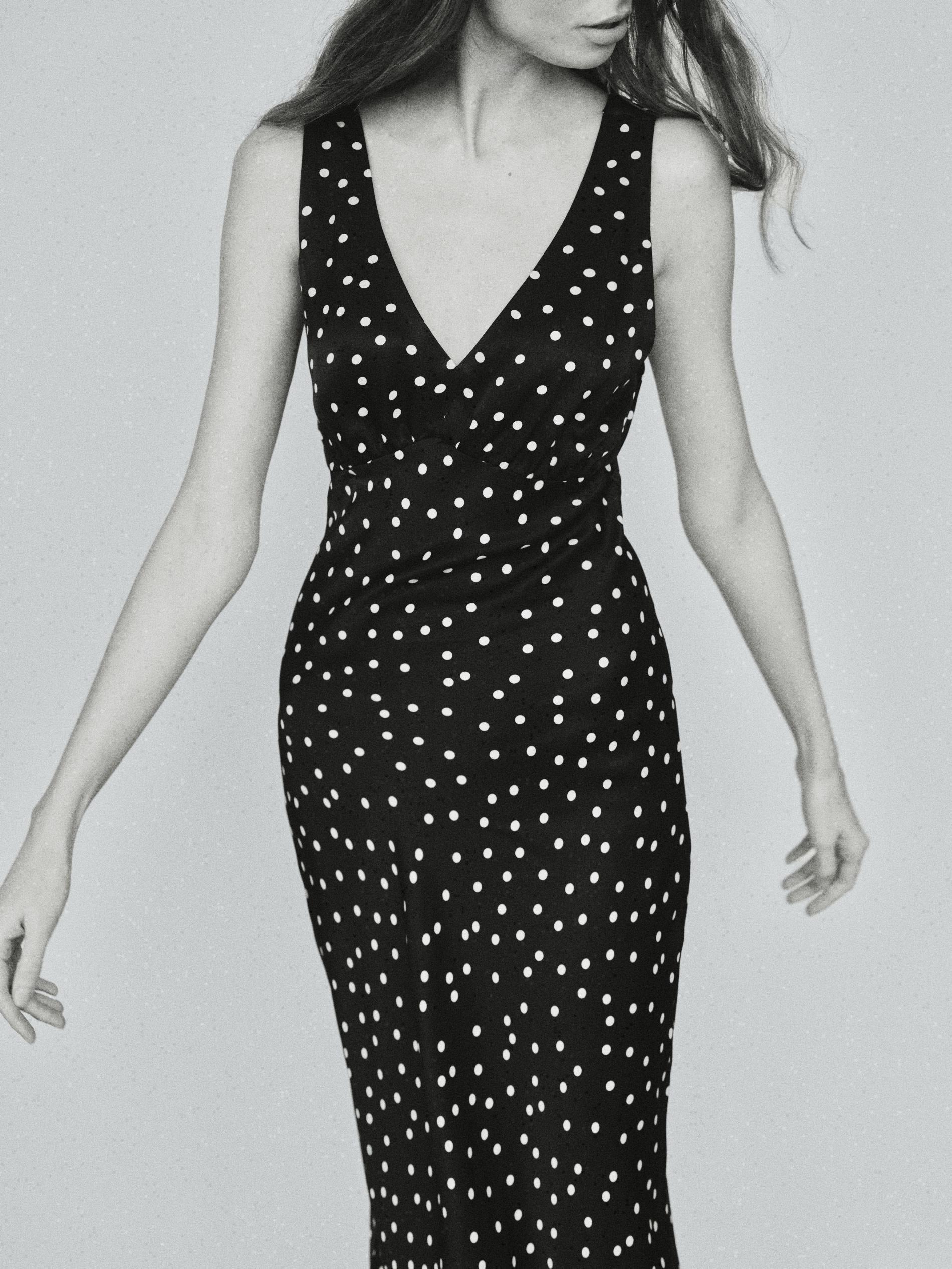 Multicolour Satin Viscose Maxi Dress, , large image number 6