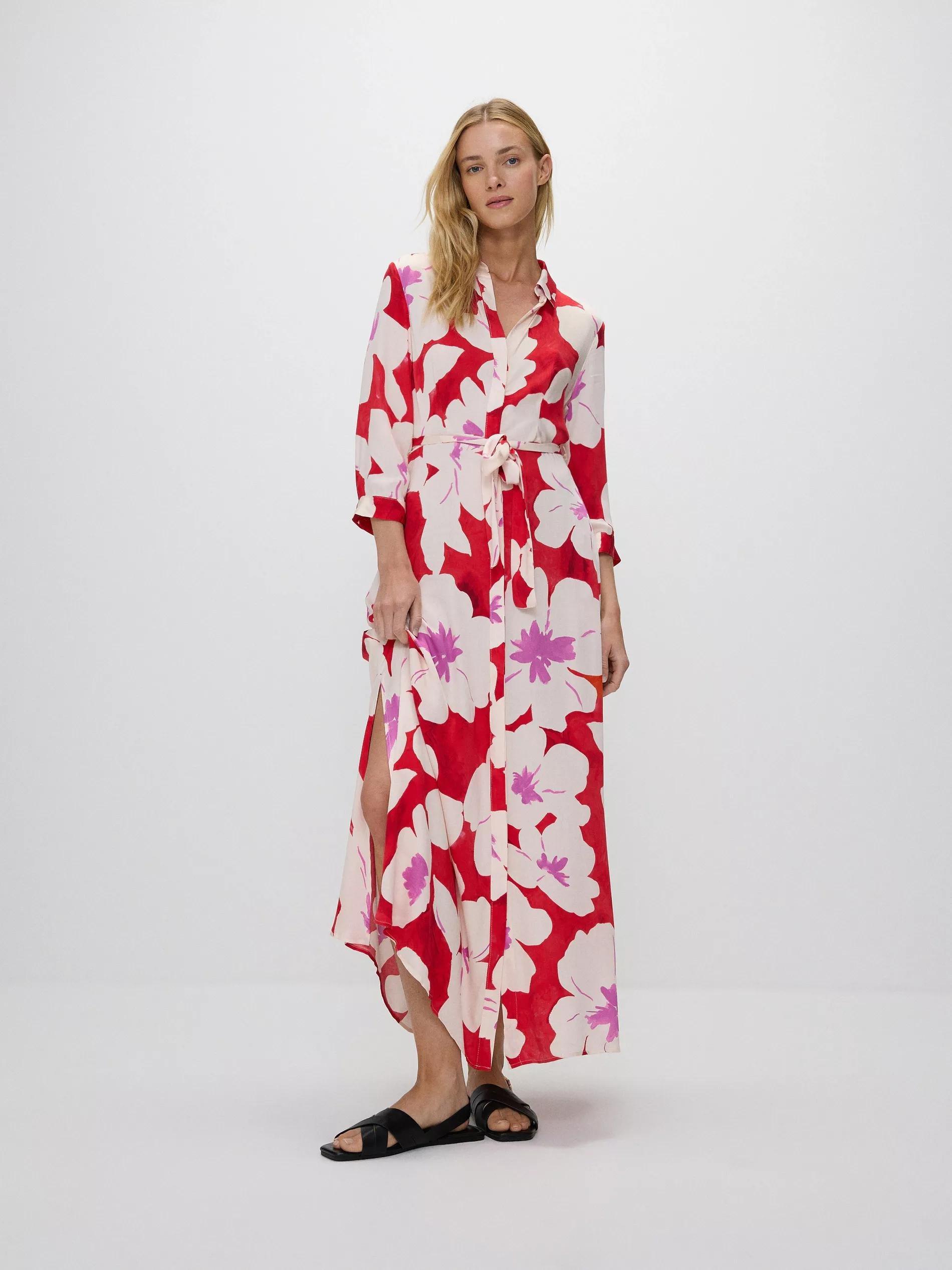 Multicolour Viscose Dress, , large image number 1