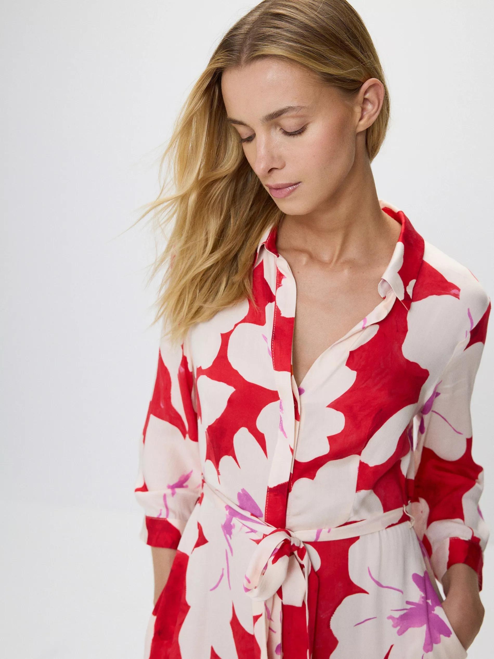 Multicolour Viscose Dress, , large image number 2