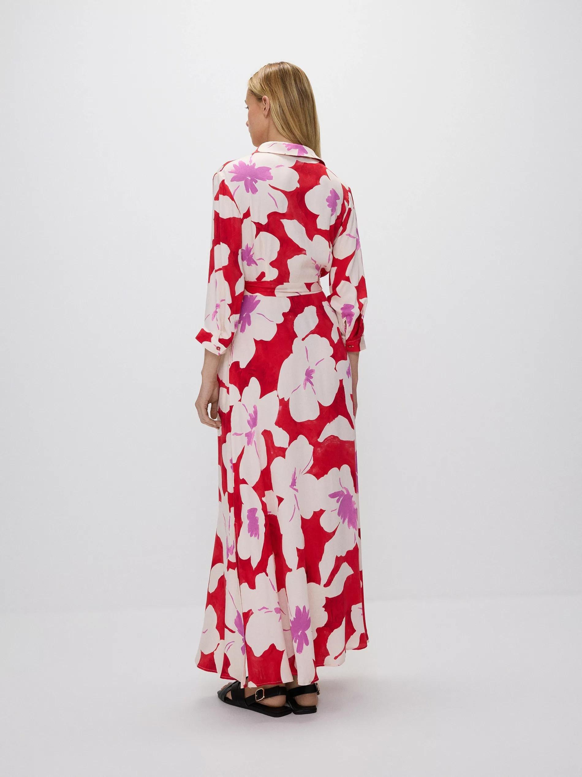 Multicolour Viscose Dress, , large image number 4
