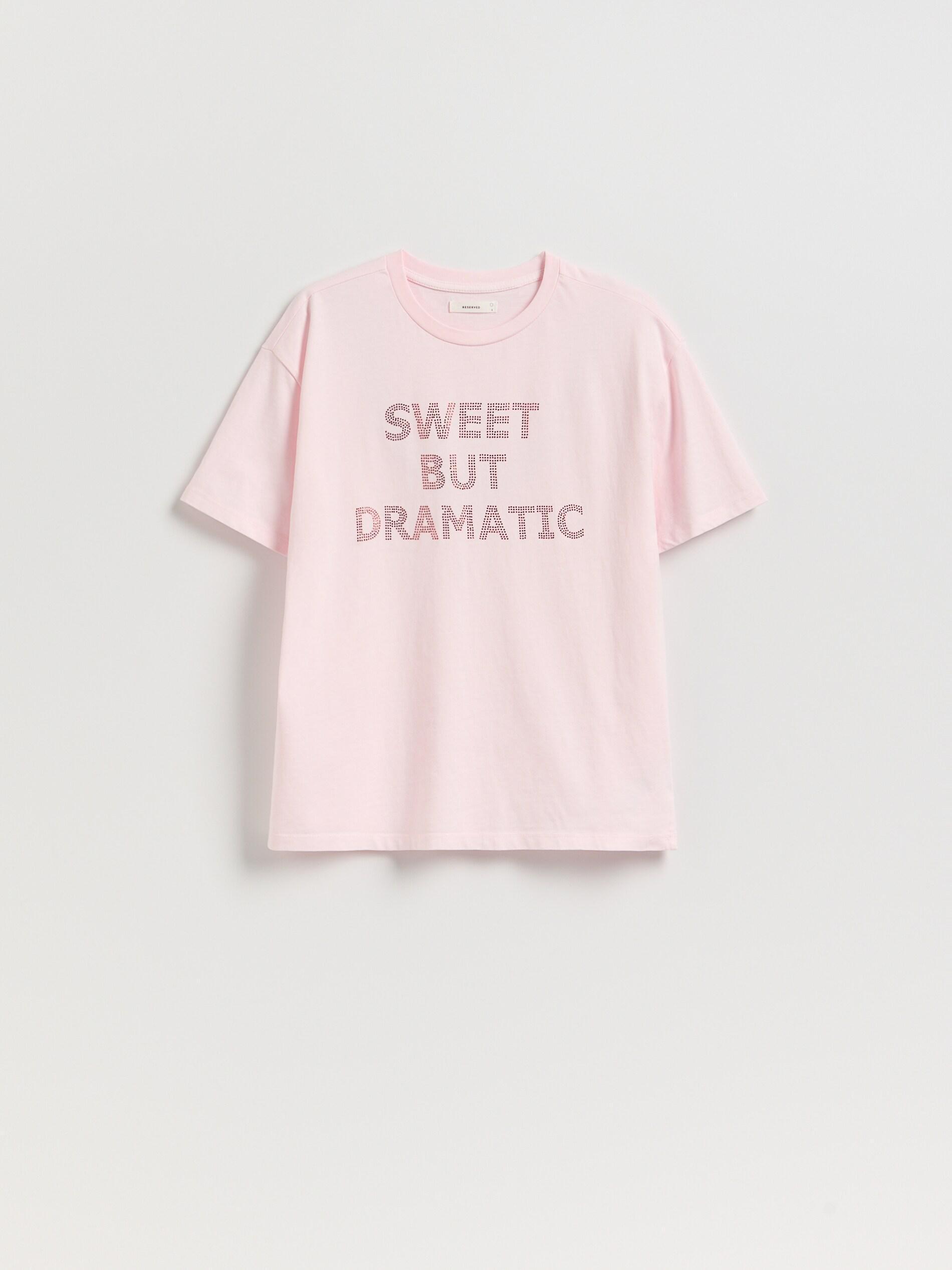 Pinkk Oversized T-Shirt With Print, Pink, large image number 4