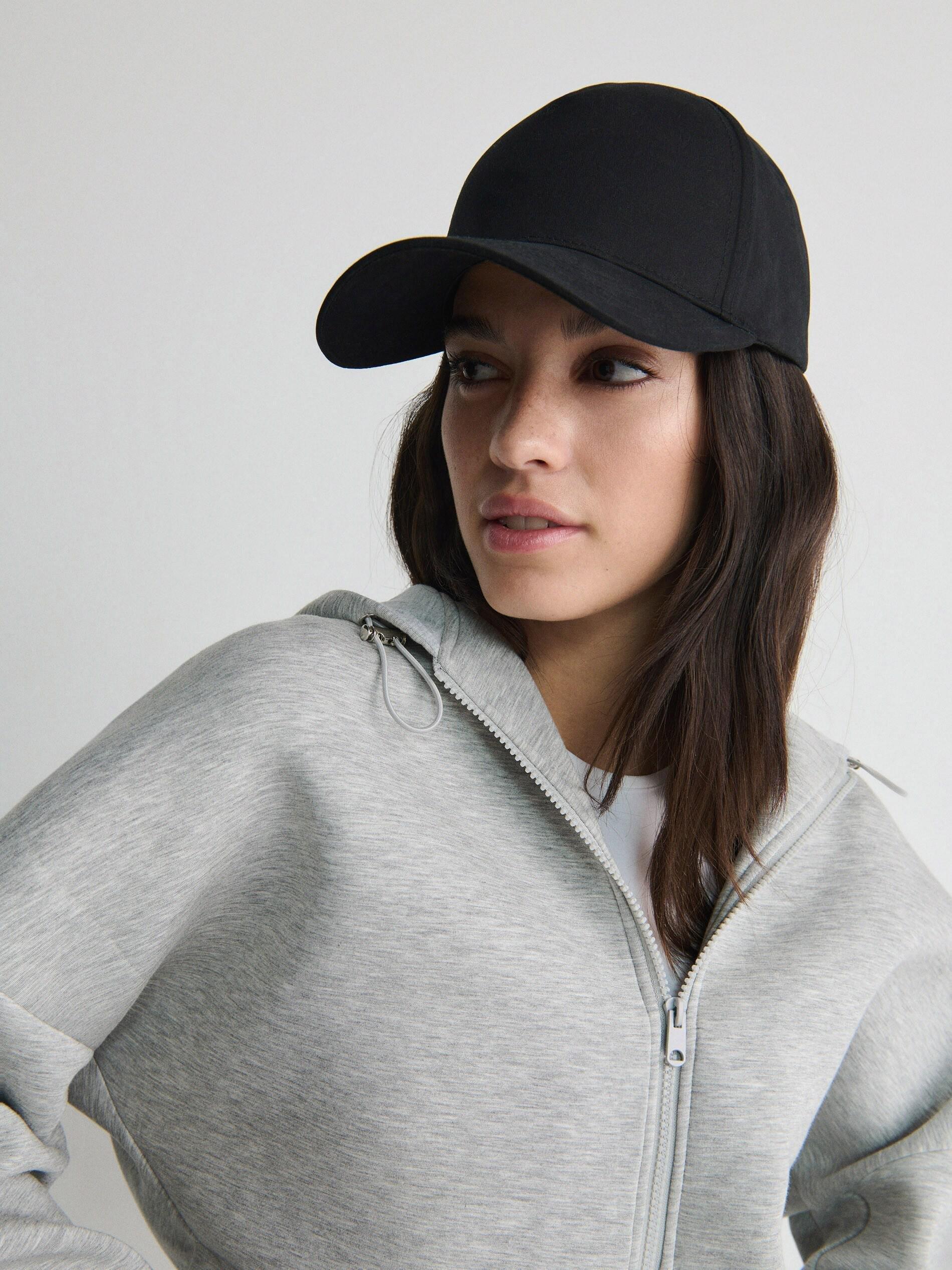 Black Baseball Cap, Black, large image number 1