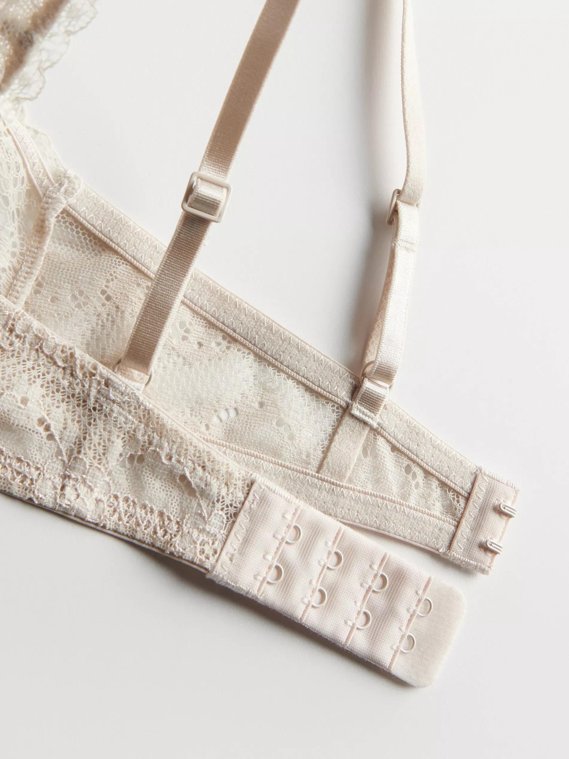 Beige Soft Bra, , large image number 3