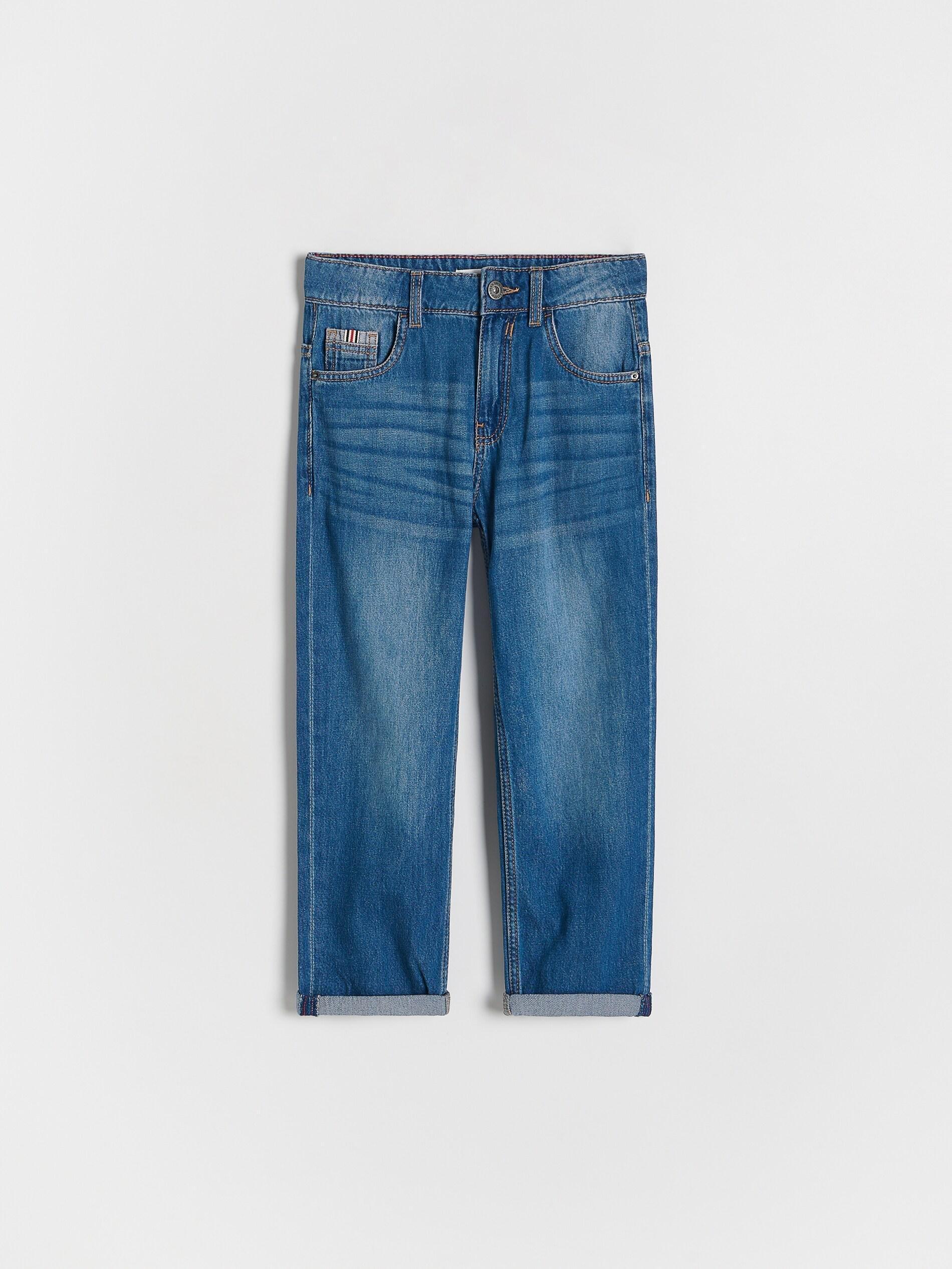 Blue Jeans Trousers, Kids Boy, Blue, medium