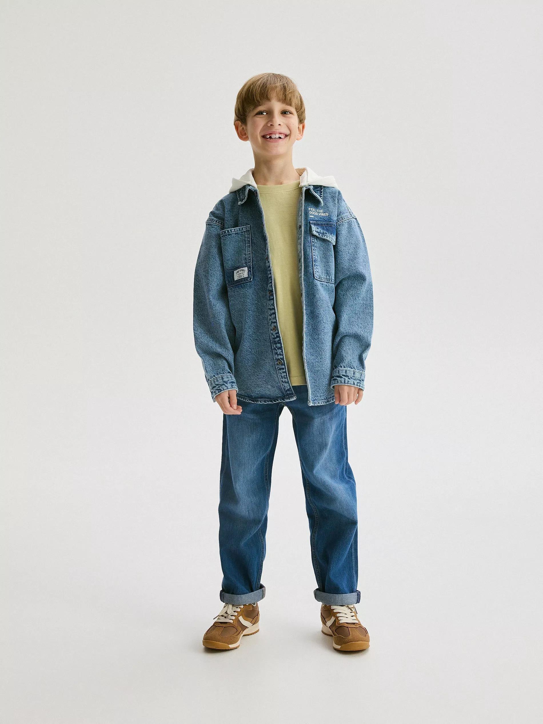 Blue Jeans Trousers, Kids Boy, , large image number 2