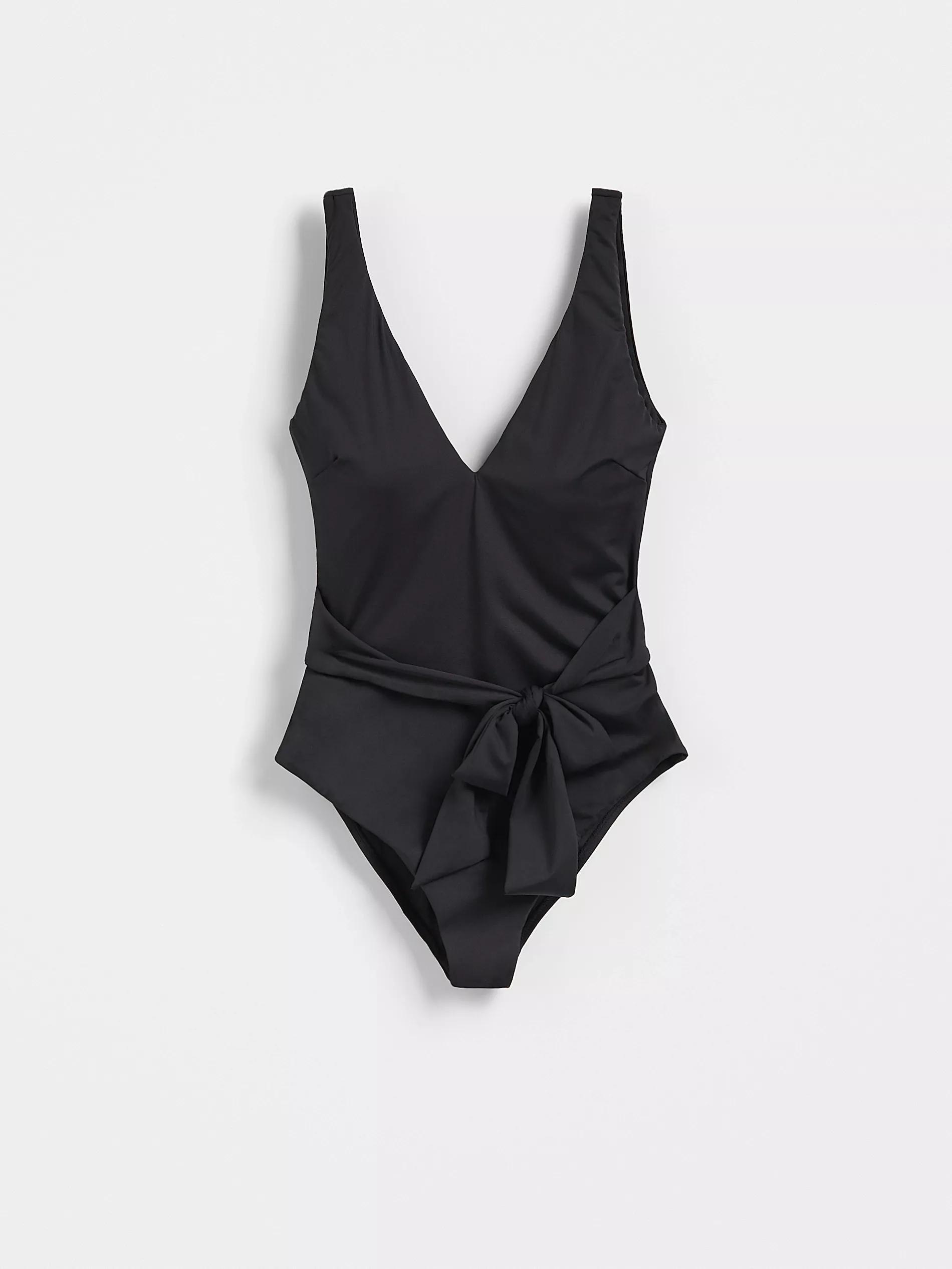 Black One Piece Swimsuit, , large image number 5