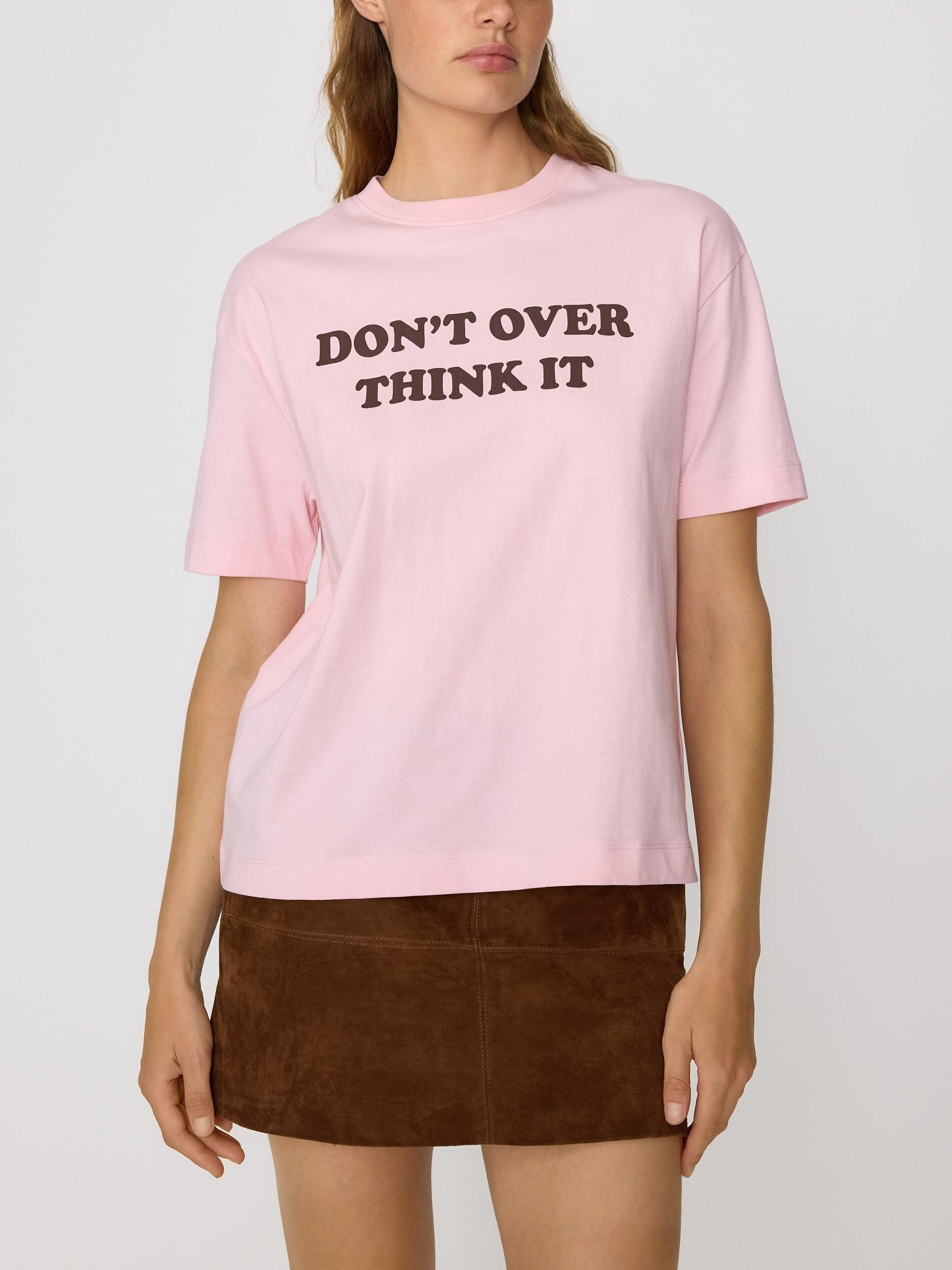 Pink T-Shirt With Print, Pink, large image number 0