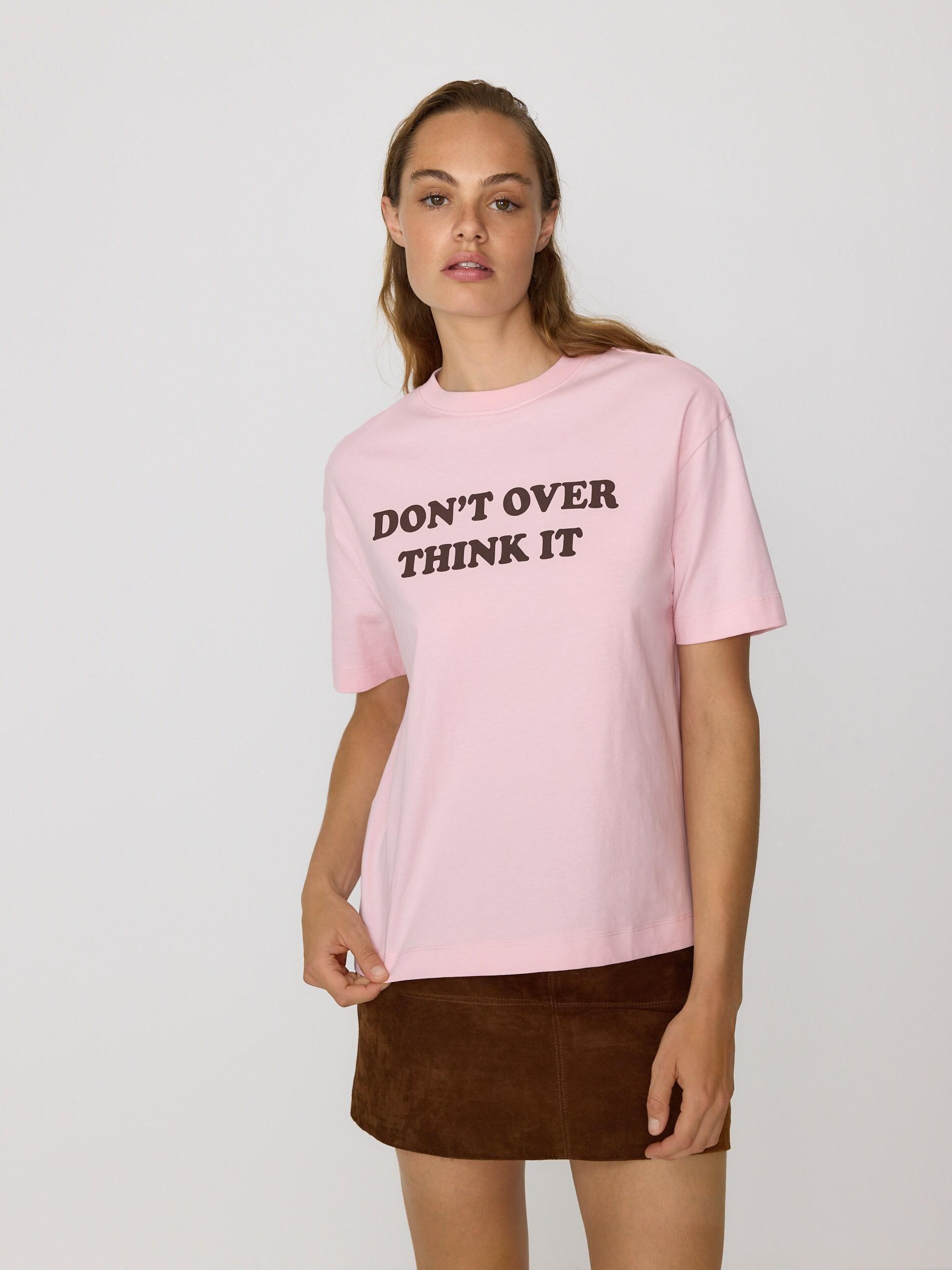 Pink T-Shirt With Print, Pink, large image number 2