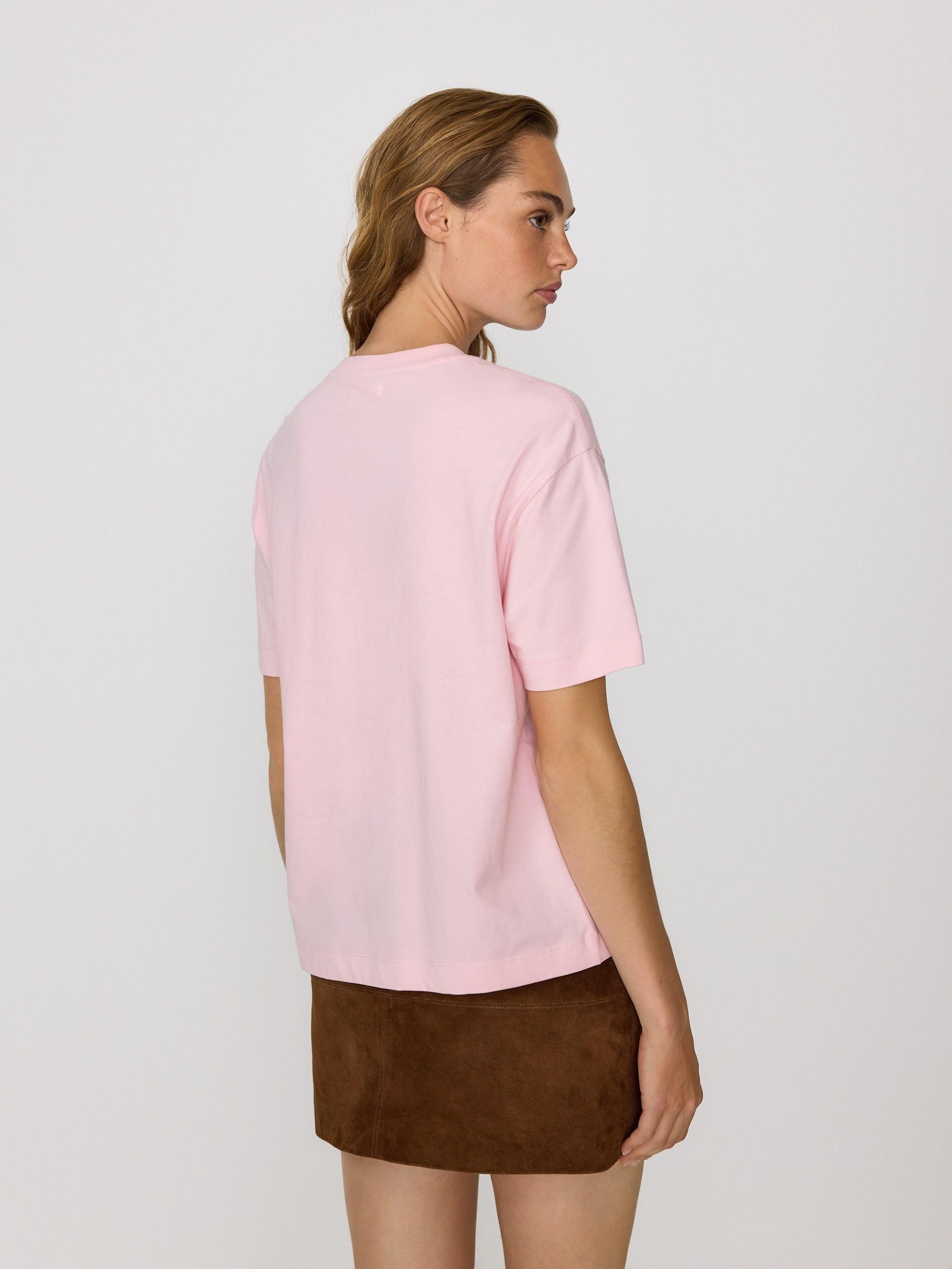 Pink T-Shirt With Print, Pink, large image number 3