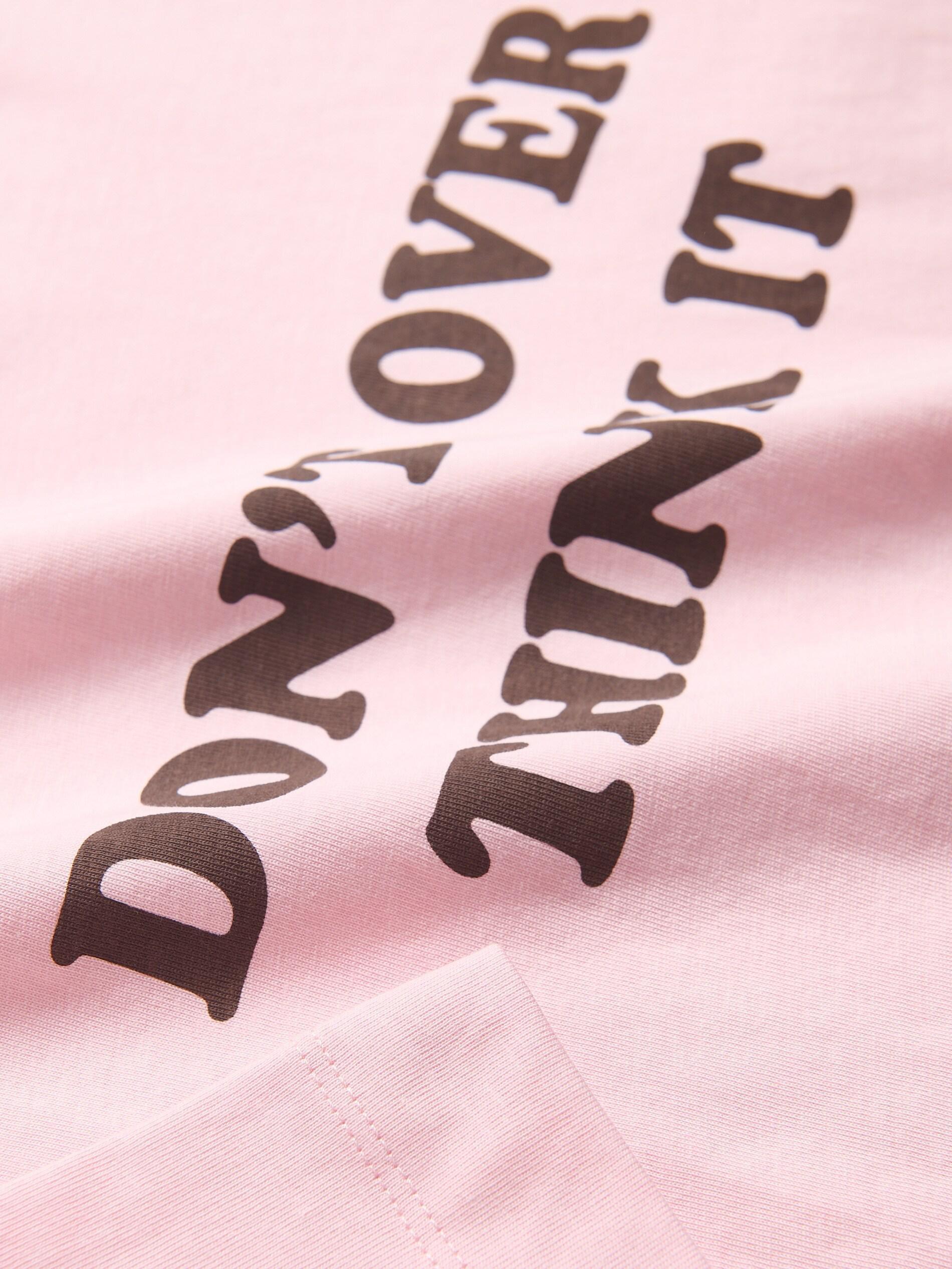 Pink T-Shirt With Print, Pink, large image number 5