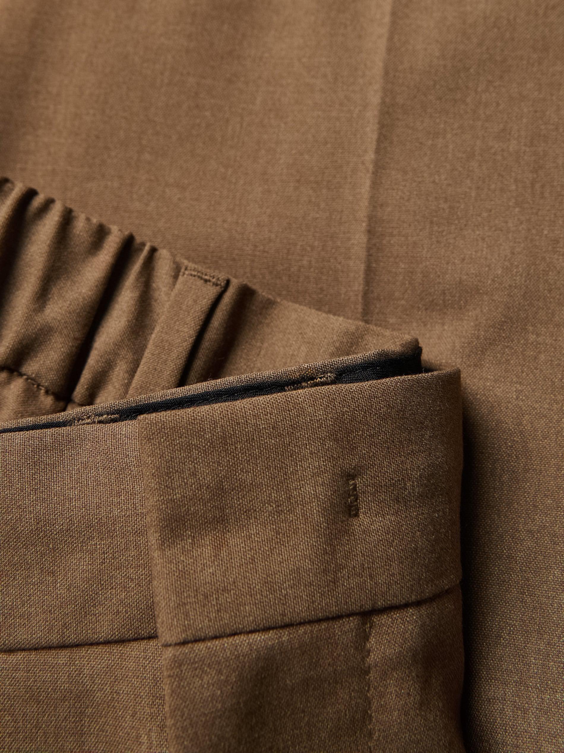 Brown Regular Fit Chino Trousers, Brown, large image number 5