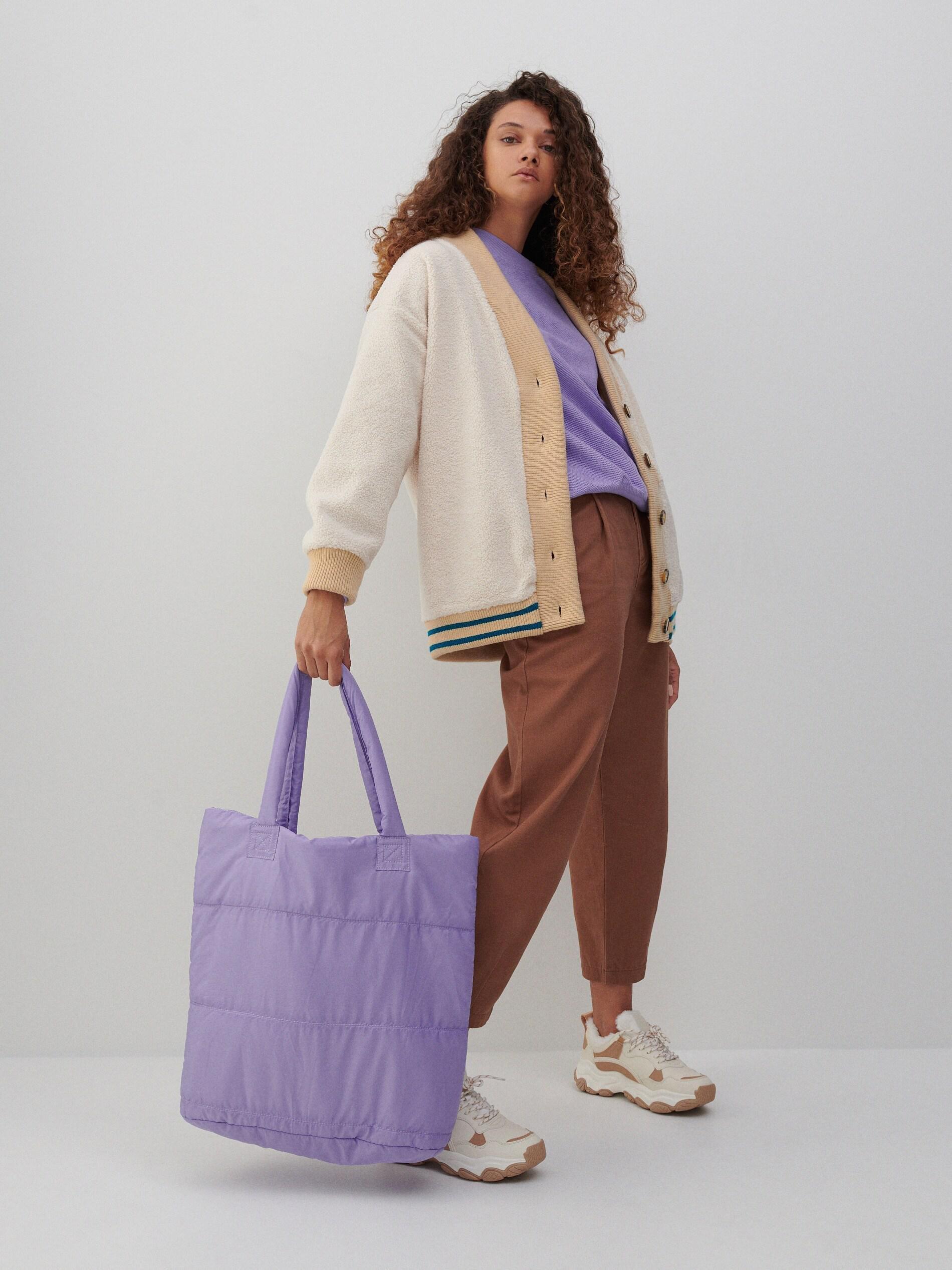 Lavender Quilted Bag, Women, , large image number 0