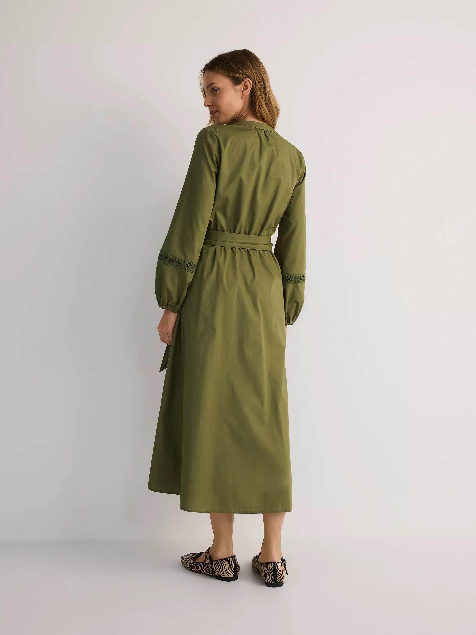 Green Chain Belt Dress, , large image number 4