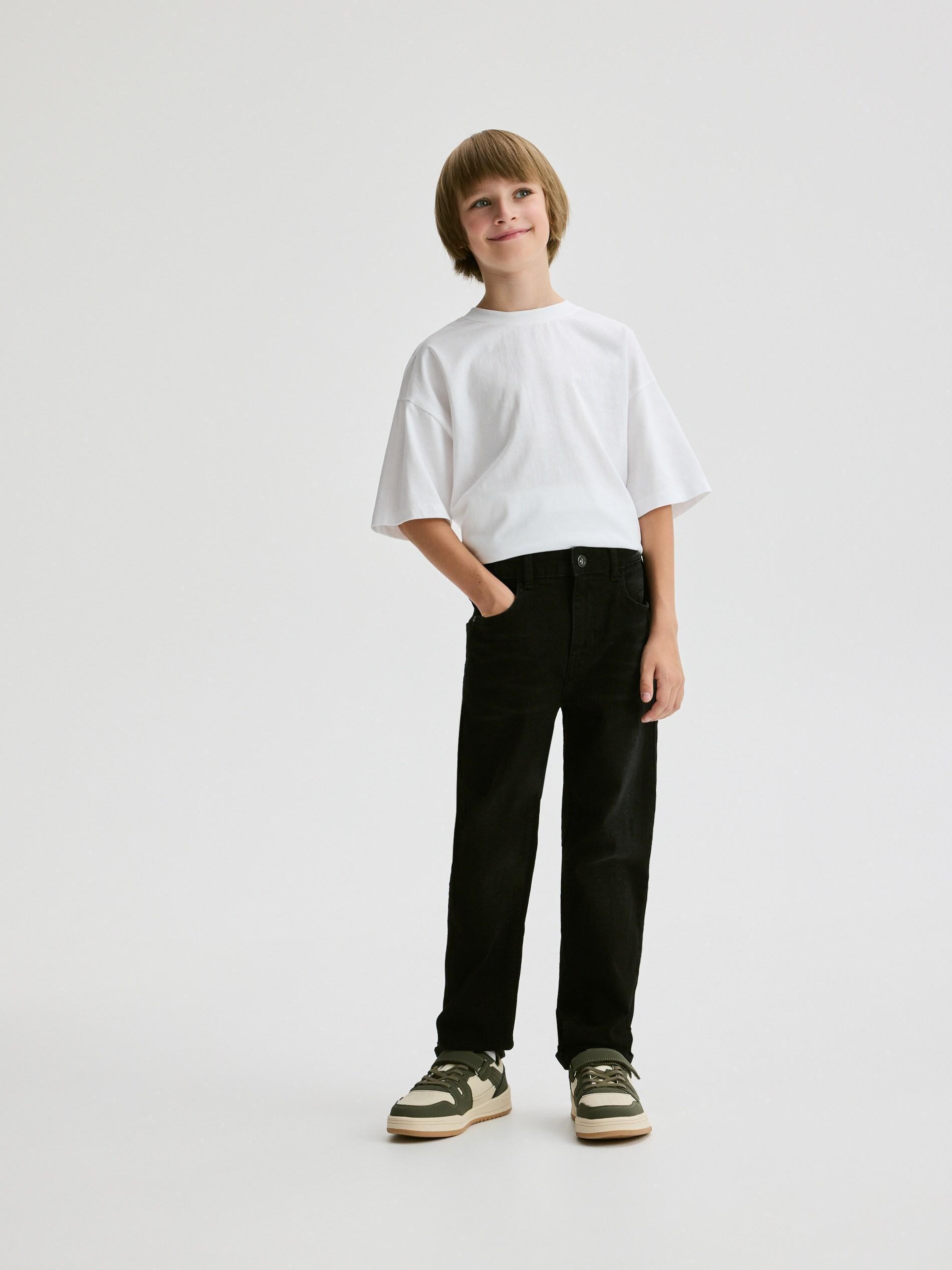 Regular jeans, Black, large image number 0