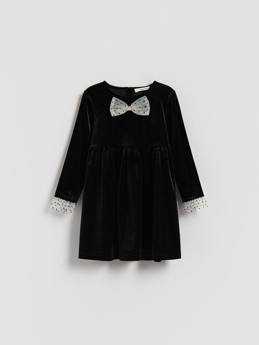 Black Dress, Kids Unisex, Black, large image number 2