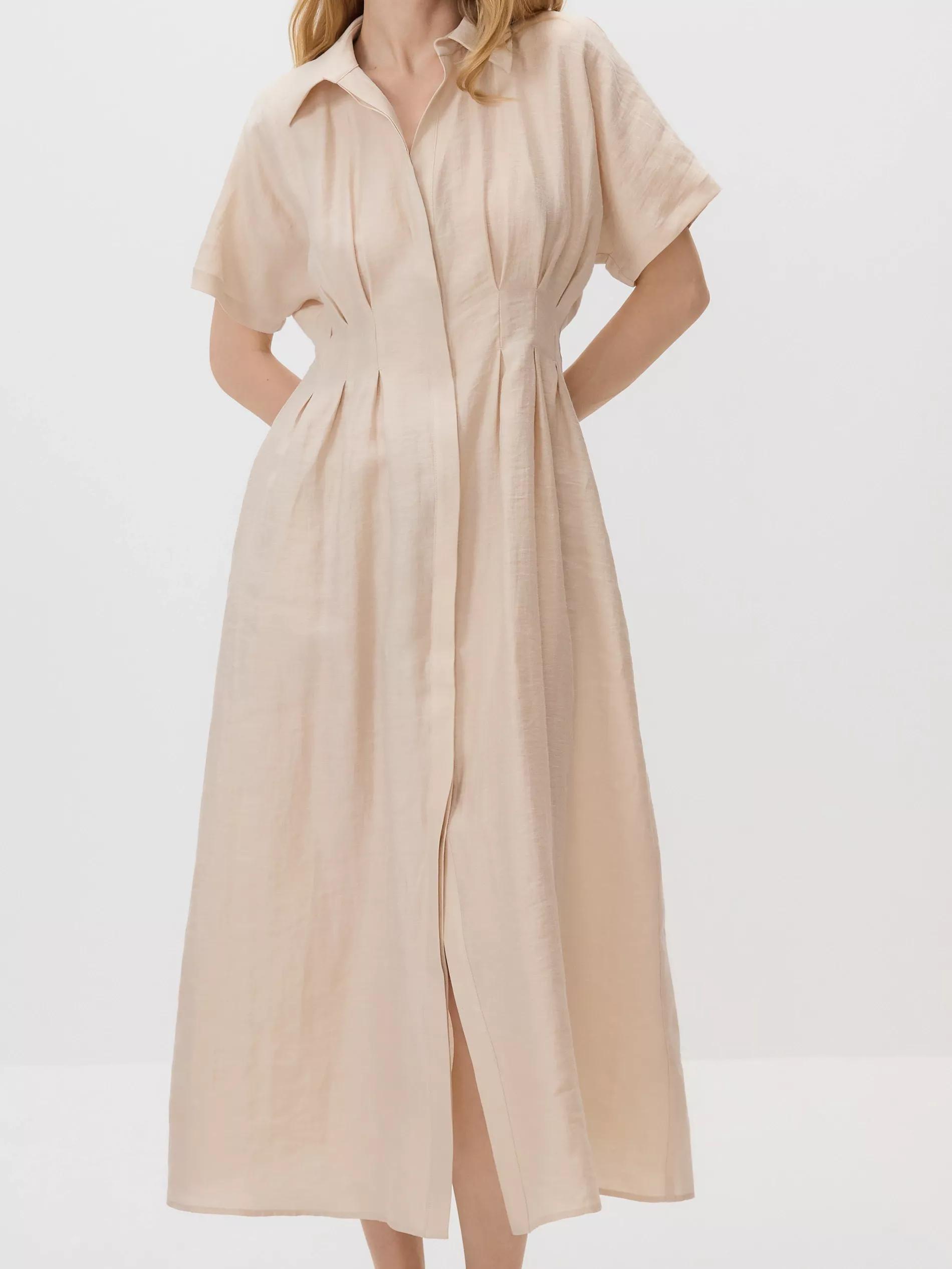 Beige Dress, Ivory, medium